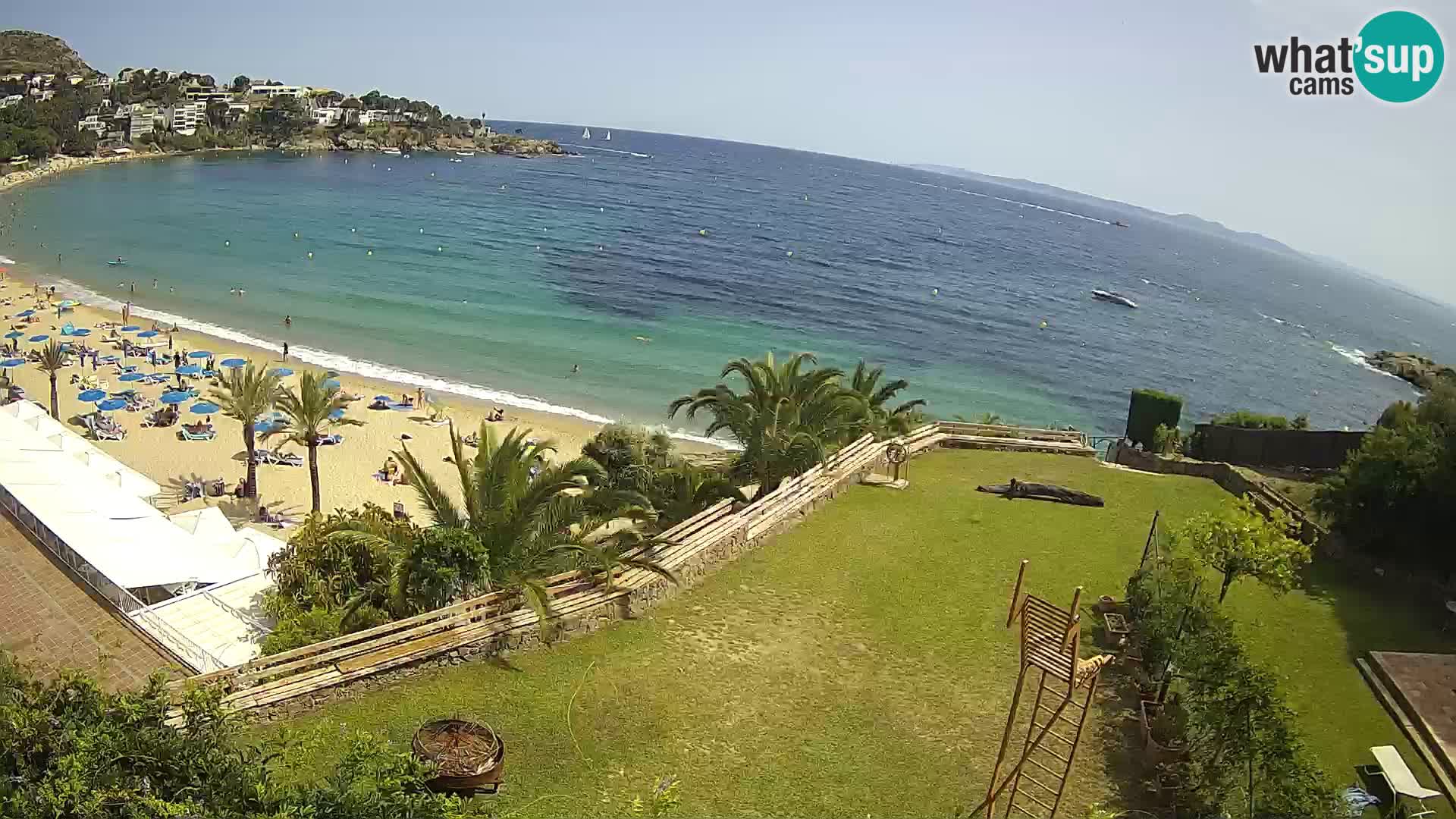 Plaža de l’Almadrava web kamera Roses – Costa Brava – Španjolska