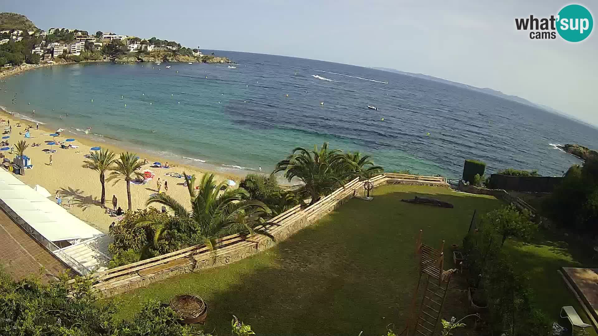 Platja de l’Almadrava beach Live Webcam Roses – Costa Brava – Spain