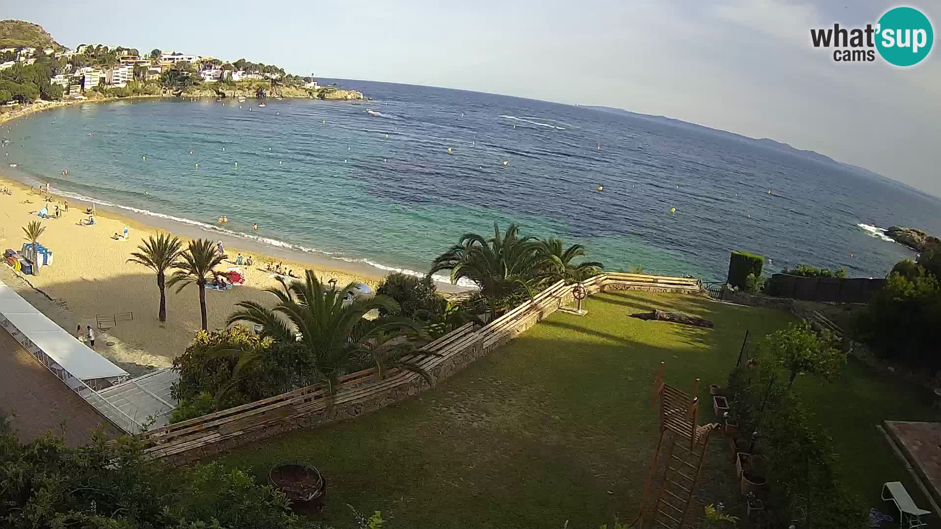 Platja de l’Almadrava beach Live Webcam Roses – Costa Brava – Spain