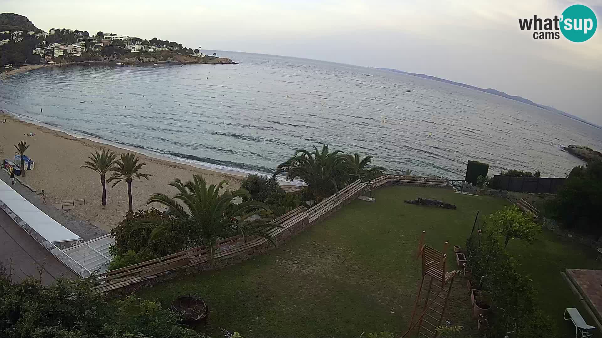 Plaža de l’Almadrava Spletna kamera Roses – Costa Brava – Španija