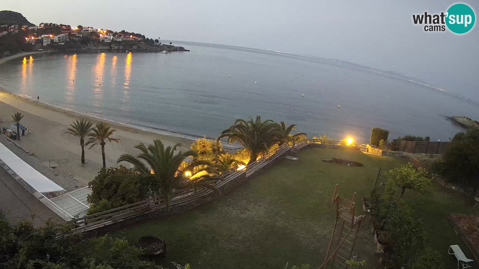 Platja de l’Almadrava Strand Webcam Roses – Costa Brava – Spanien