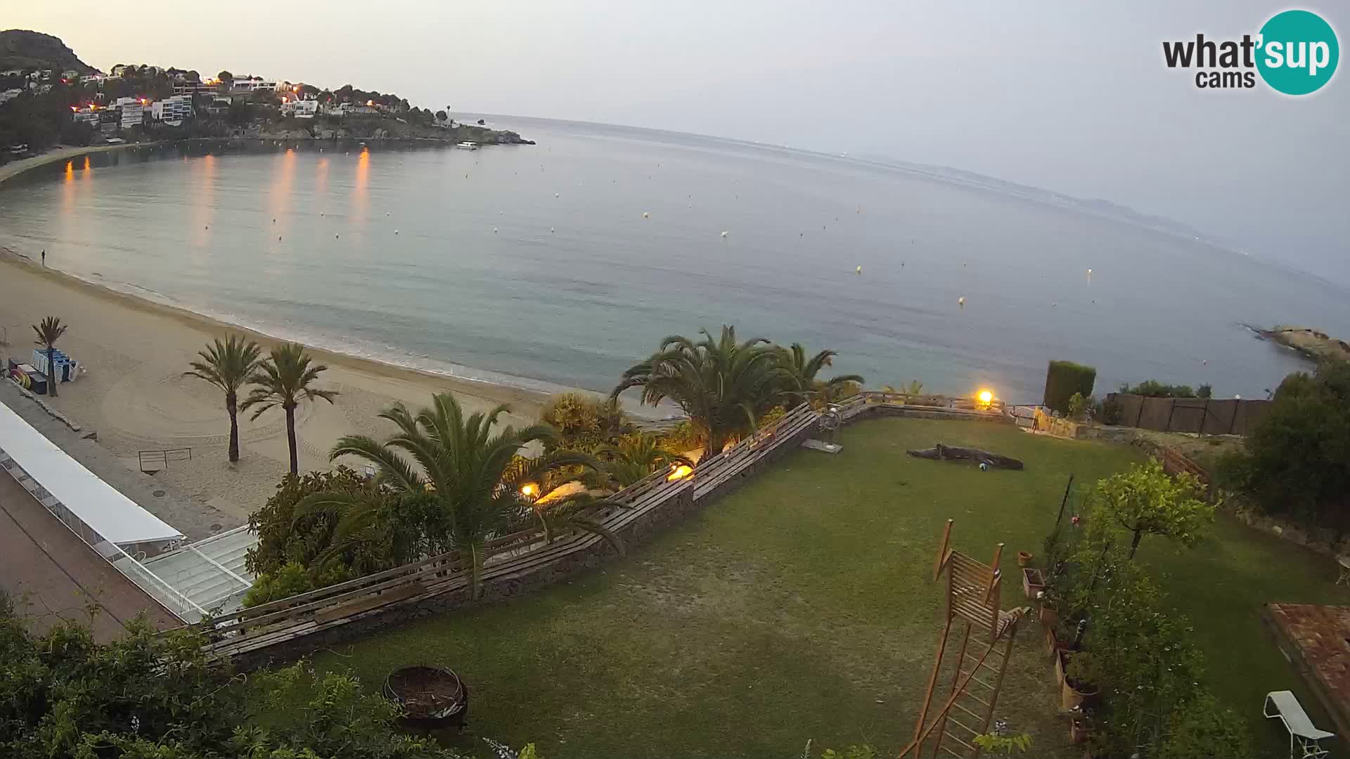 Platja de l’Almadrava beach Live Webcam Roses – Costa Brava – Spain
