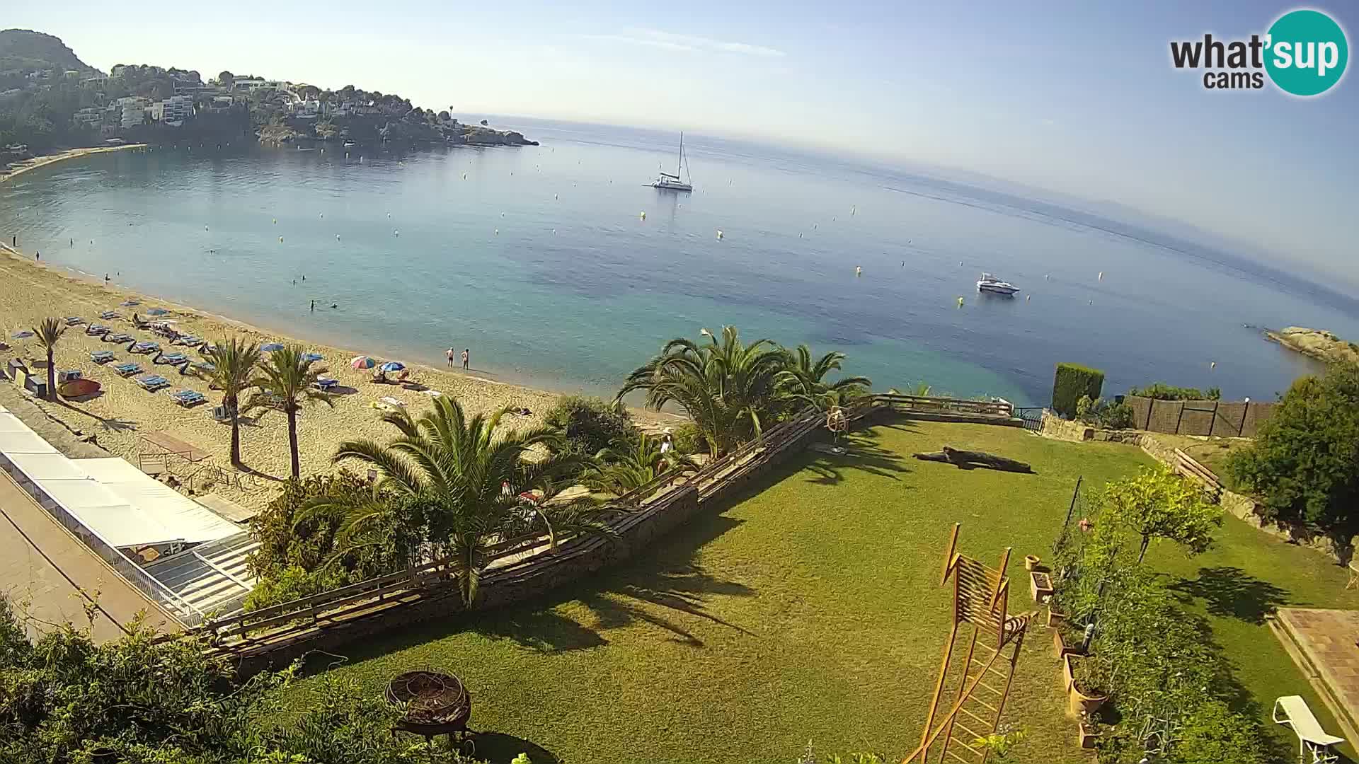 Platja de l’Almadrava Spiaggia Live Webcam Roses – Costa Brava – Spagna
