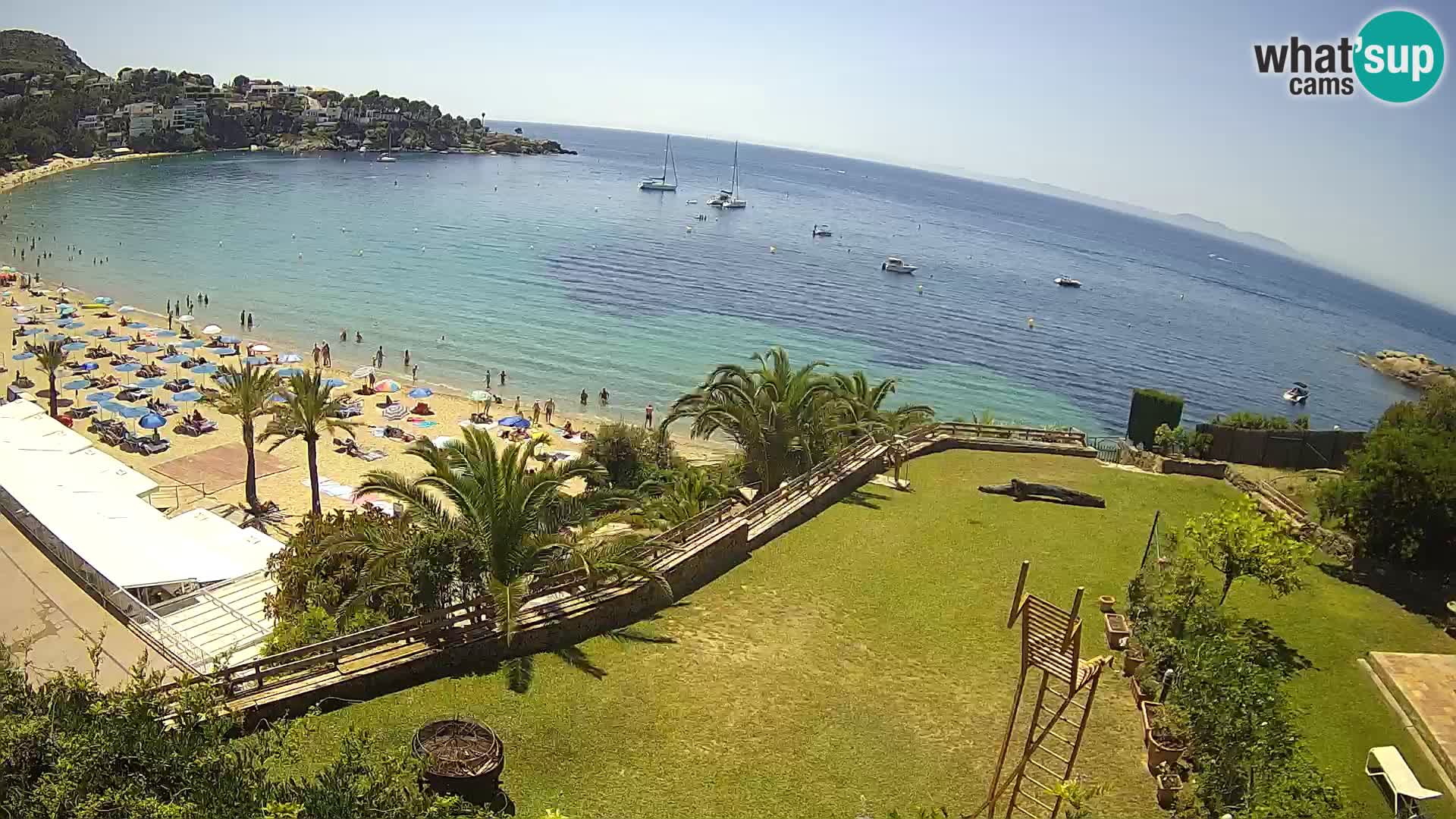 Plaža de l’Almadrava web kamera Roses – Costa Brava – Španjolska
