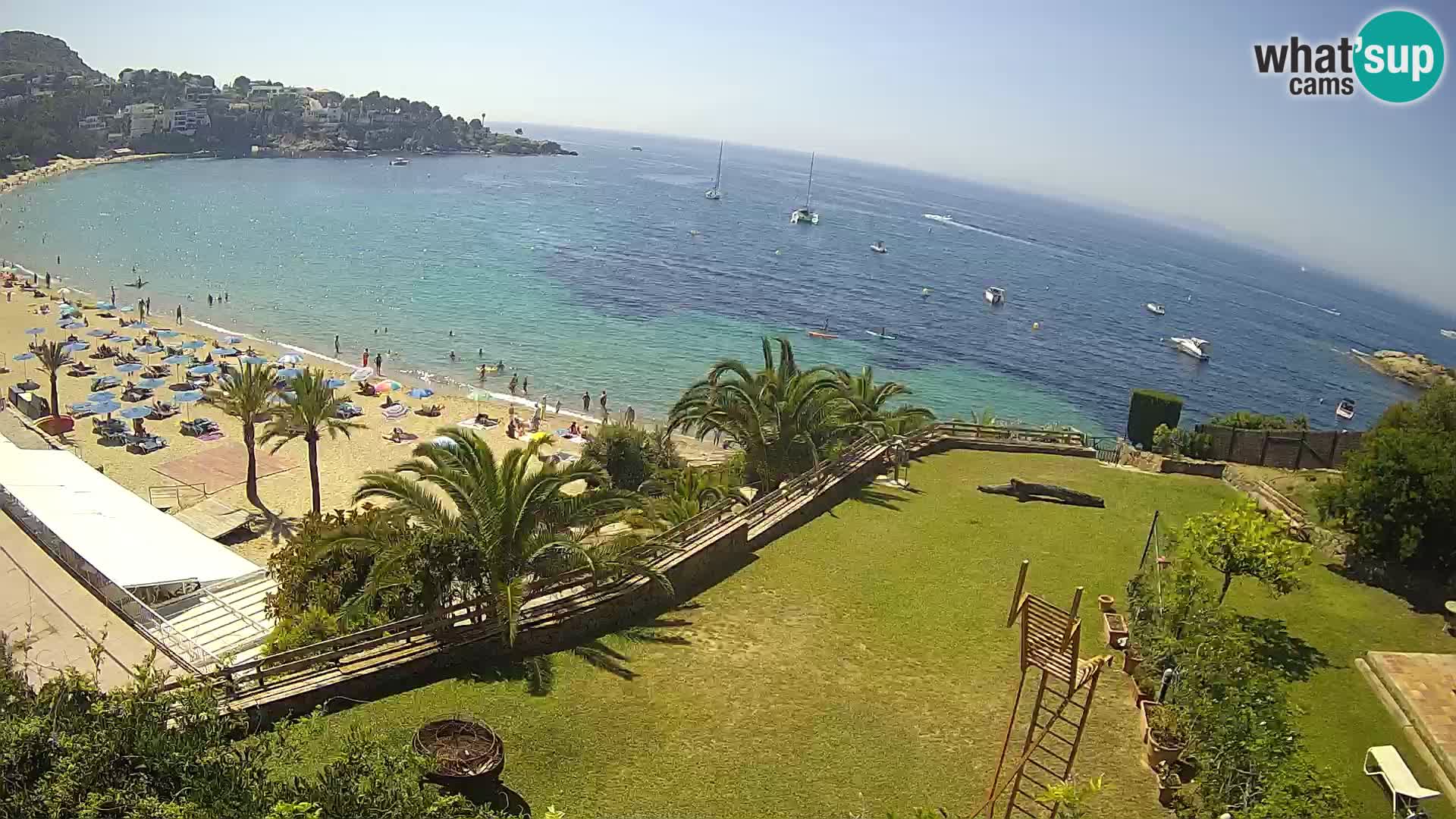 Plaža de l’Almadrava web kamera Roses – Costa Brava – Španjolska