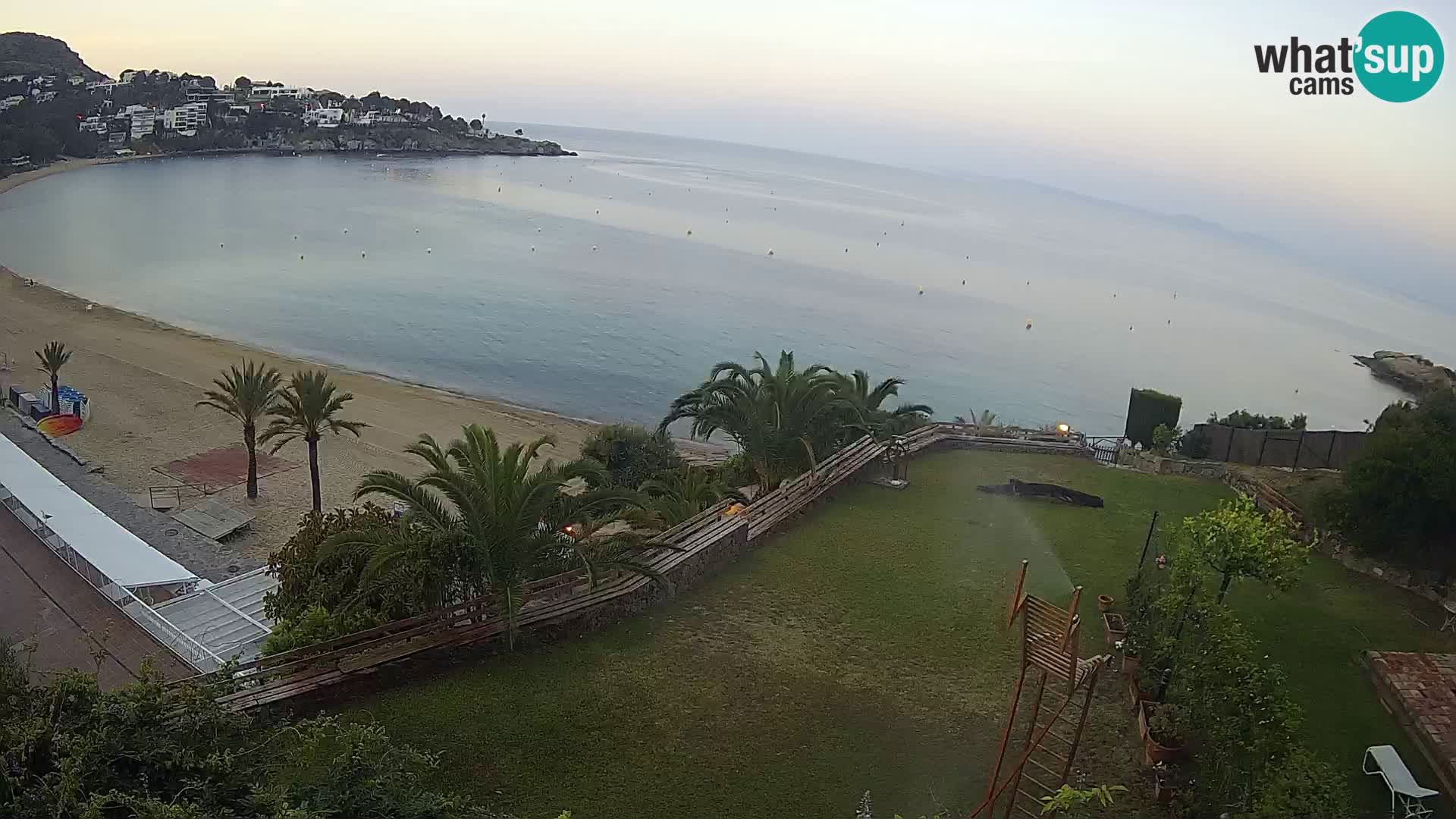 Playa de l’Almadrava camera en vivo Roses – Costa Brava – Espana