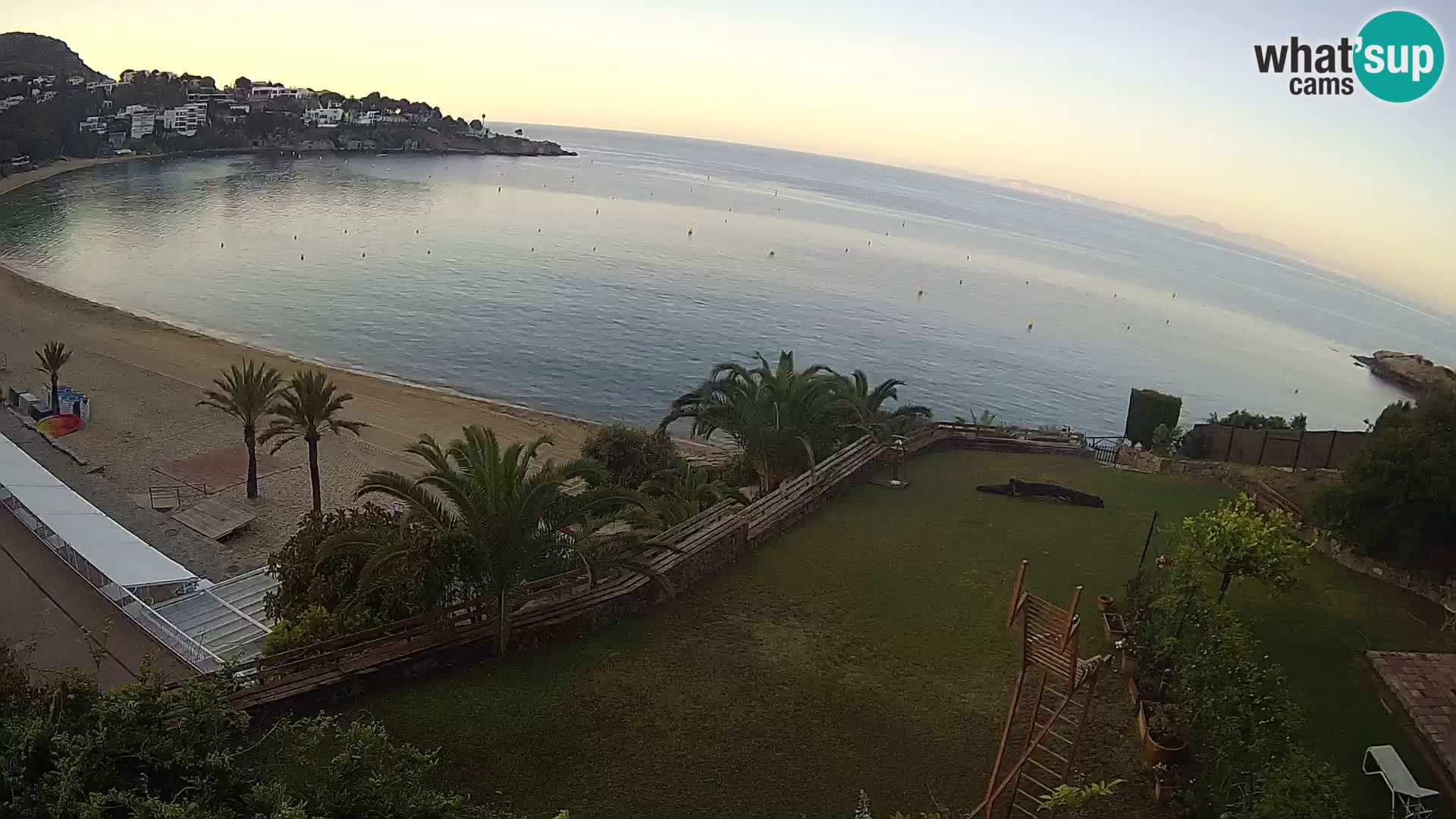 Platja de l’Almadrava Strand Webcam Roses – Costa Brava – Spanien