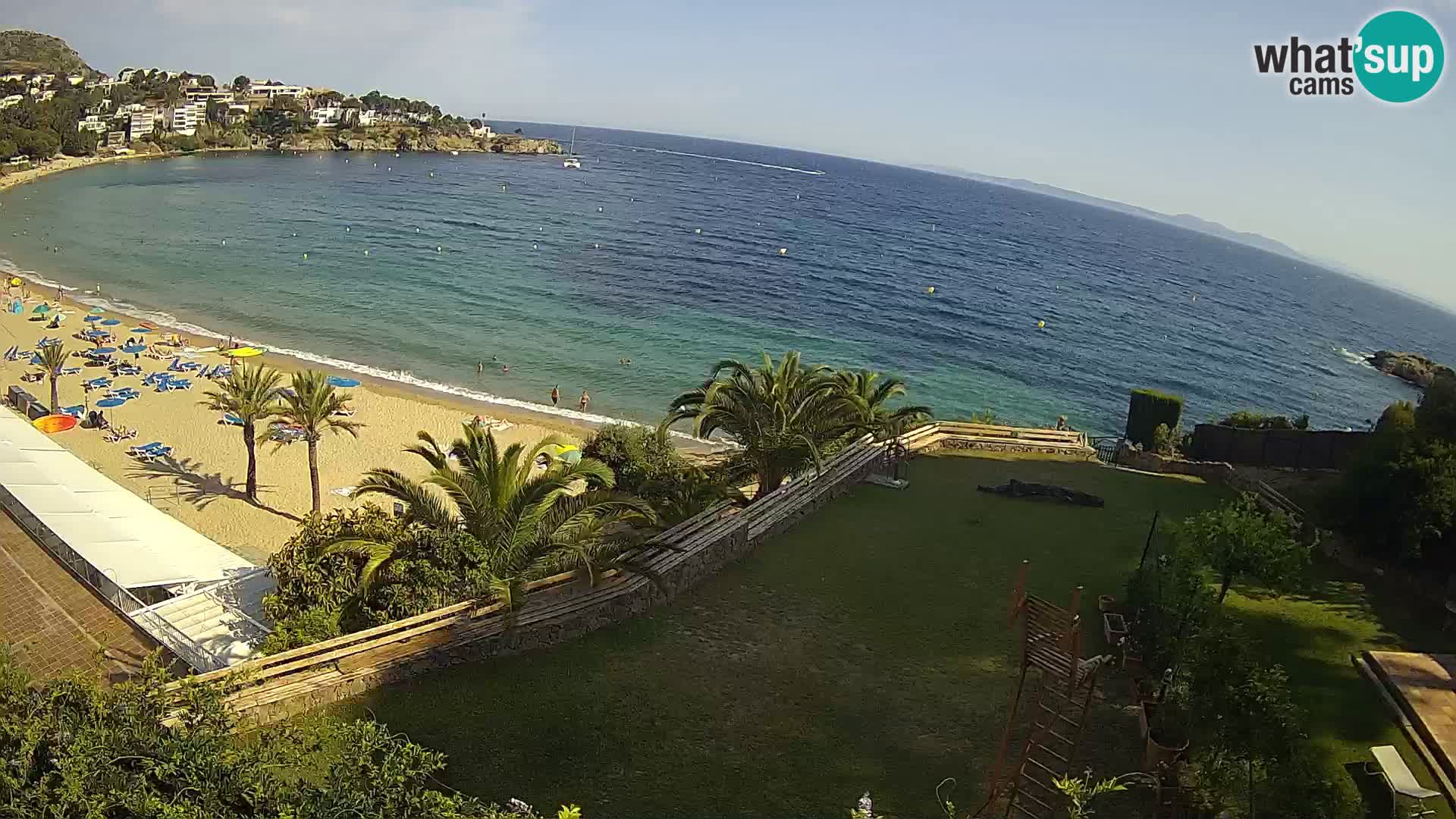 Plage de l’Almadrava Livecam Roses – Costa Brava – Espagne