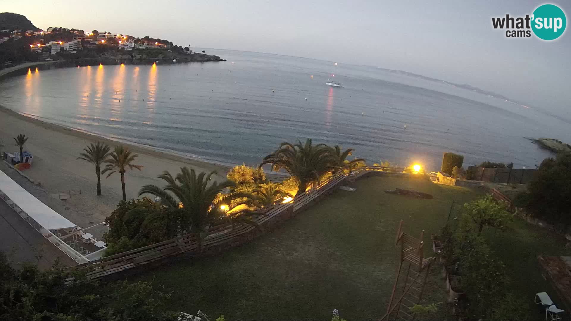 Plaža de l’Almadrava Spletna kamera Roses – Costa Brava – Španija