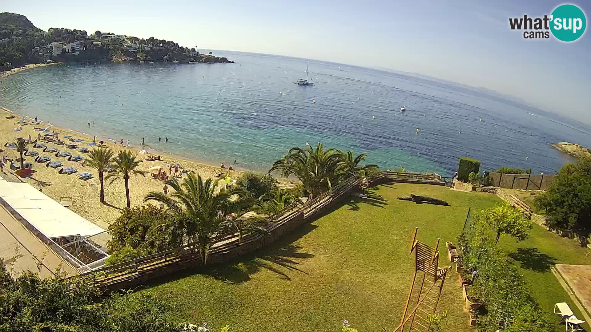 Platja de l’Almadrava Spiaggia Live Webcam Roses – Costa Brava – Spagna