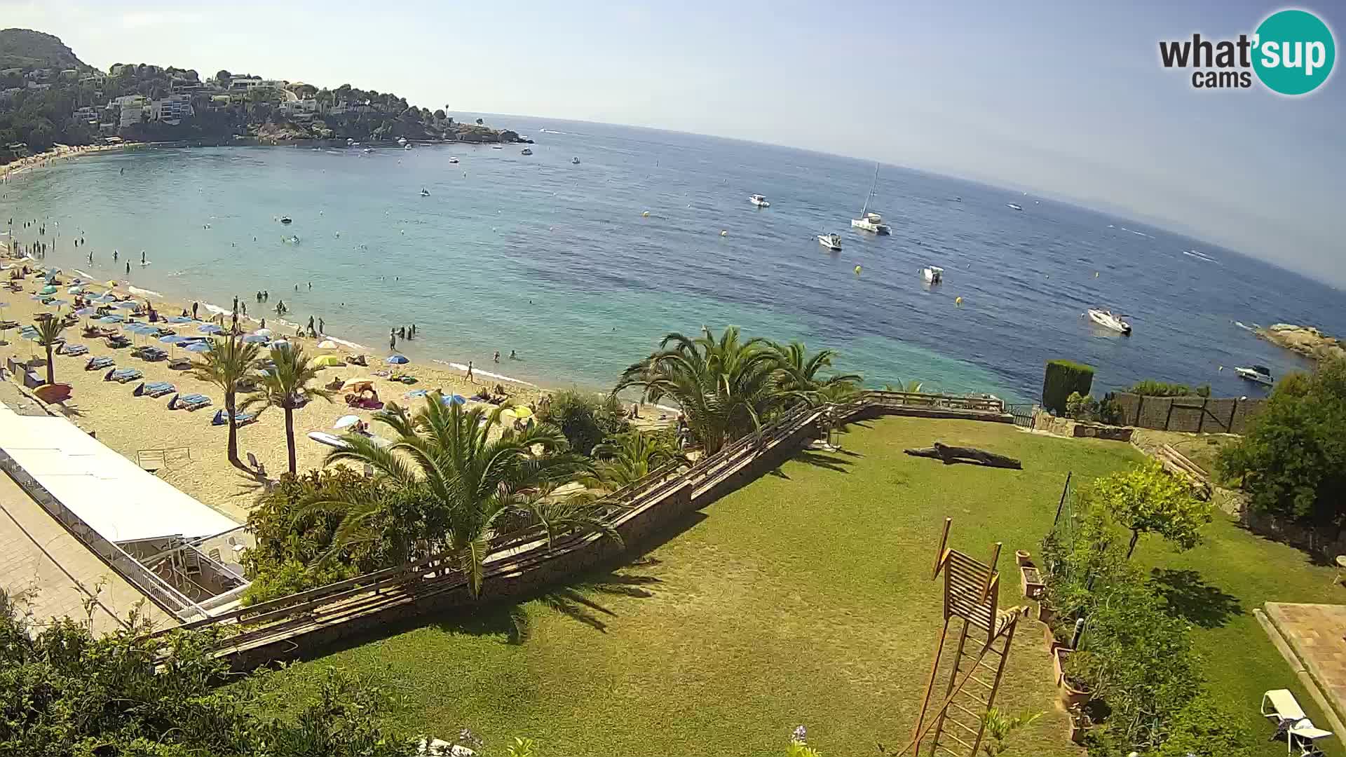 Platja de l’Almadrava Spiaggia Live Webcam Roses – Costa Brava – Spagna
