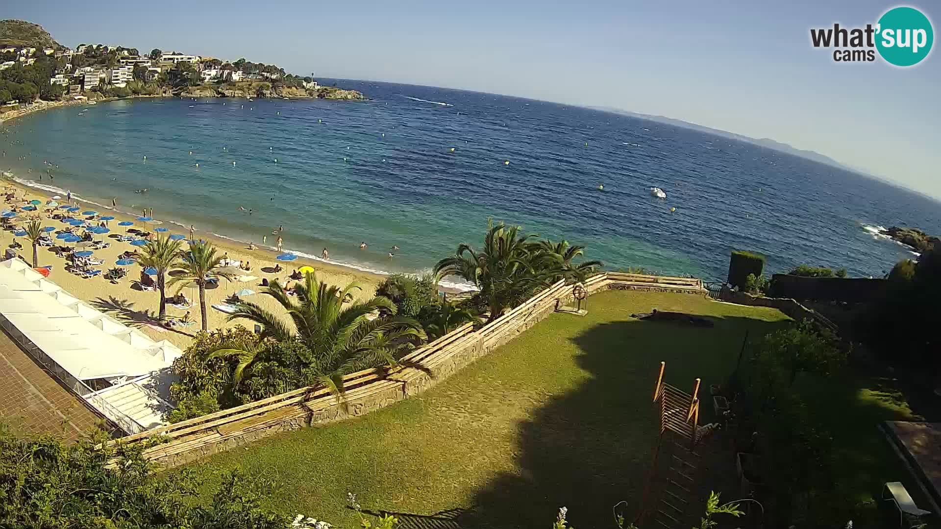Plaža de l’Almadrava web kamera Roses – Costa Brava – Španjolska
