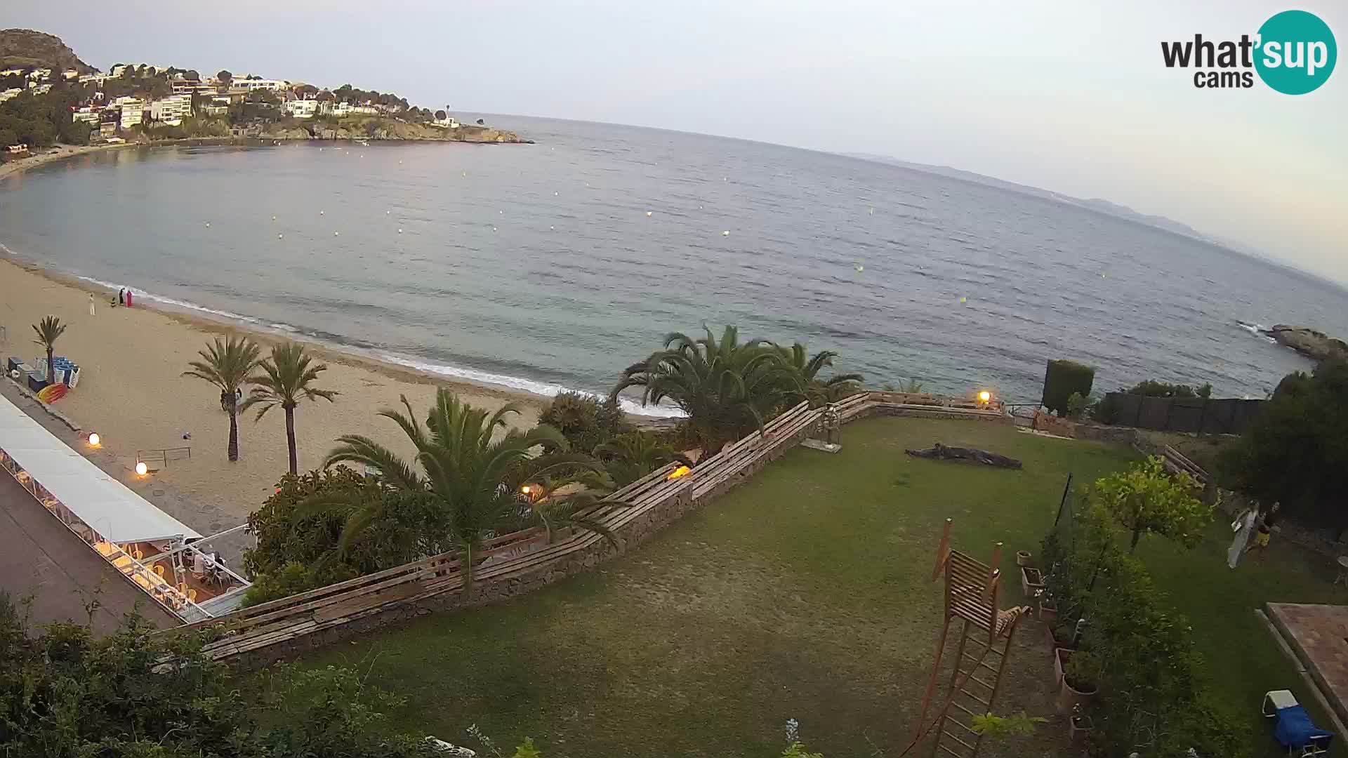 Plage de l’Almadrava Livecam Roses – Costa Brava – Espagne