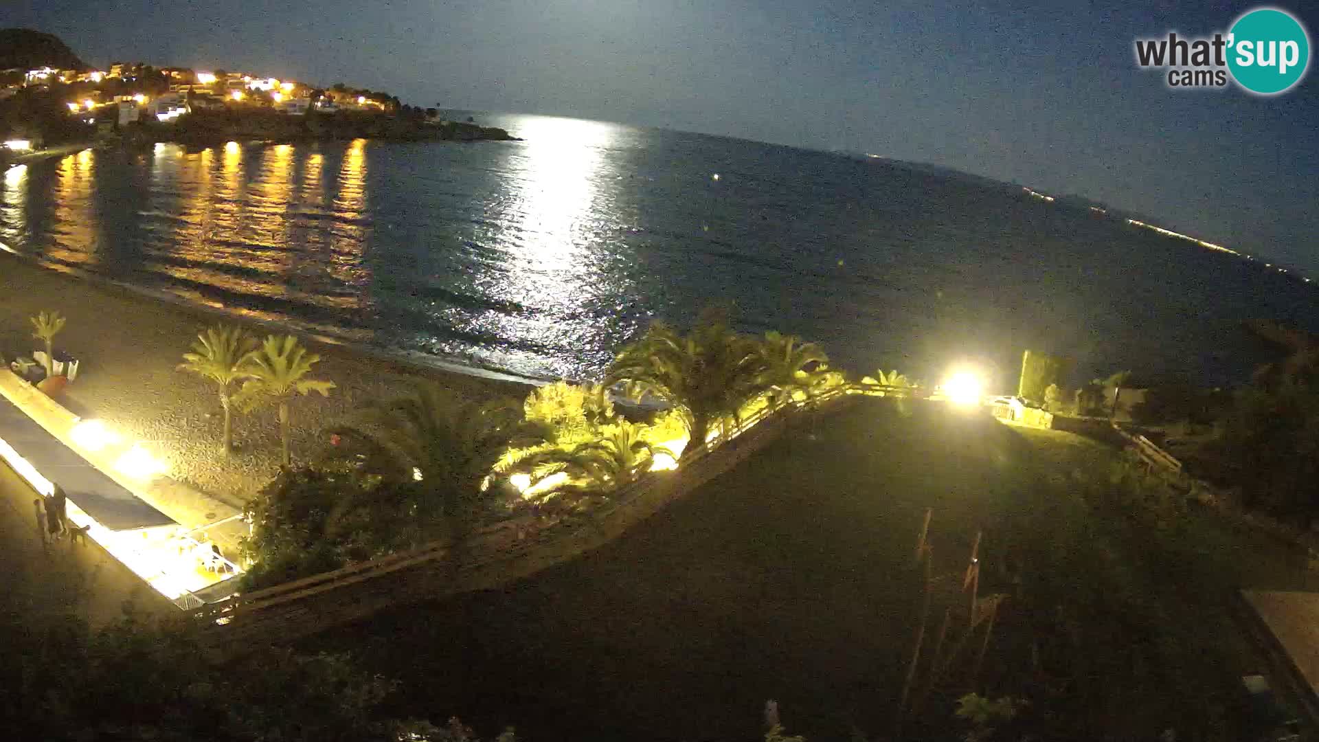 Plage de l’Almadrava Livecam Roses – Costa Brava – Espagne