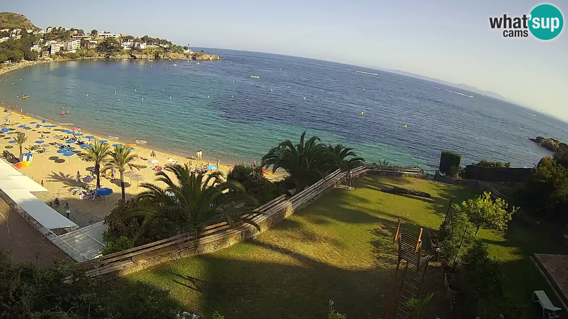 Platja de l’Almadrava beach Live Webcam Roses – Costa Brava – Spain