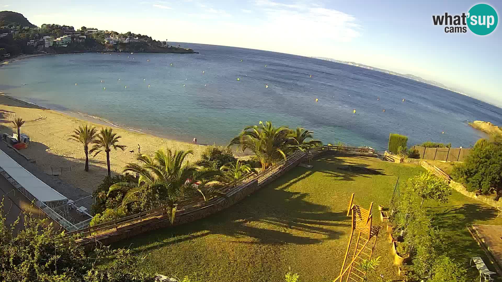 Platja de l’Almadrava Strand Webcam Roses – Costa Brava – Spanien