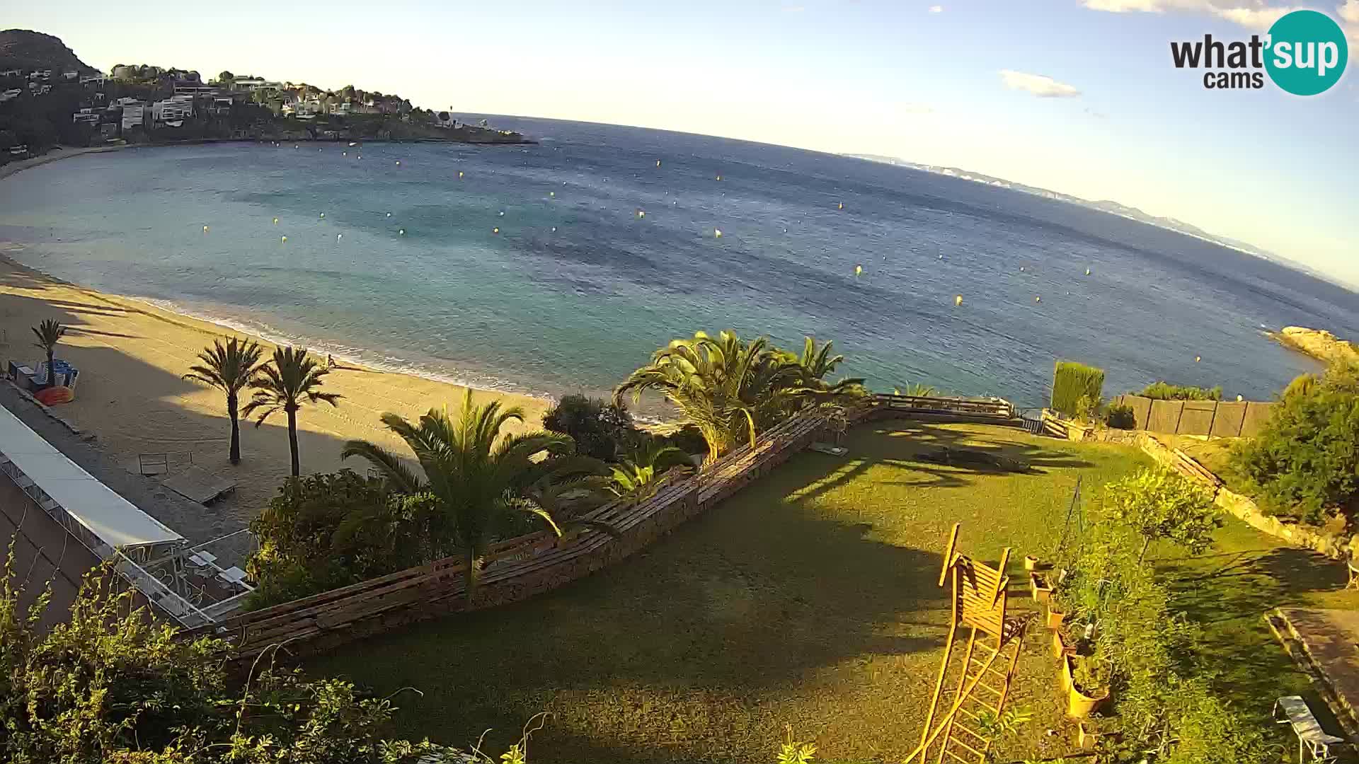 Plage de l’Almadrava Livecam Roses – Costa Brava – Espagne