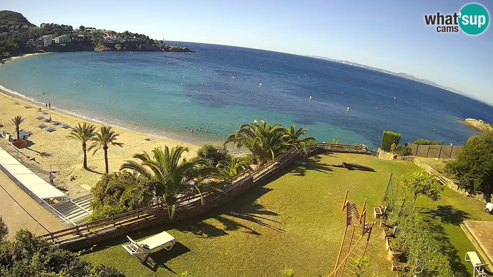 Plage de l’Almadrava Livecam Roses – Costa Brava – Espagne
