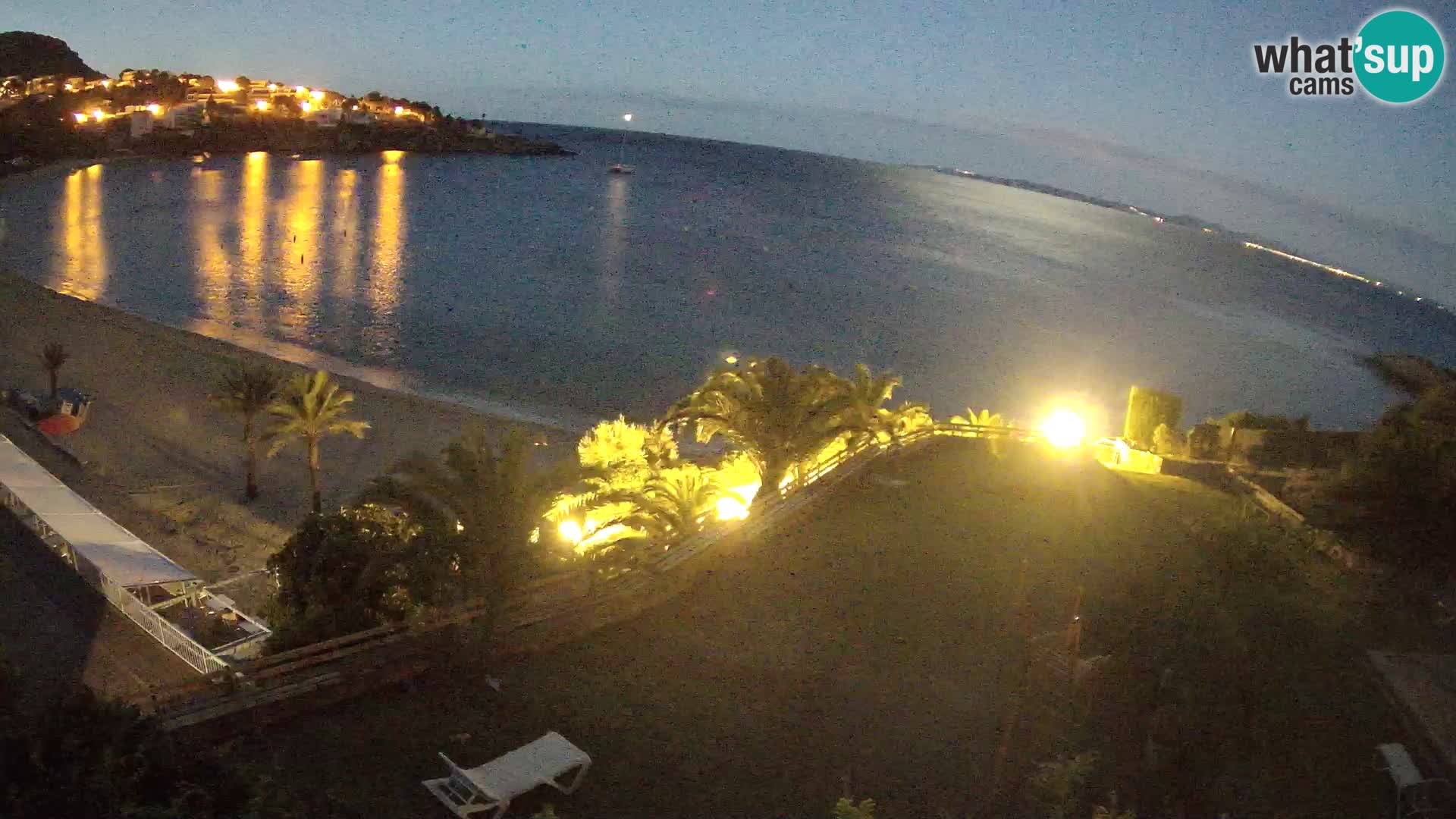 Platja de l’Almadrava beach Live Webcam Roses – Costa Brava – Spain