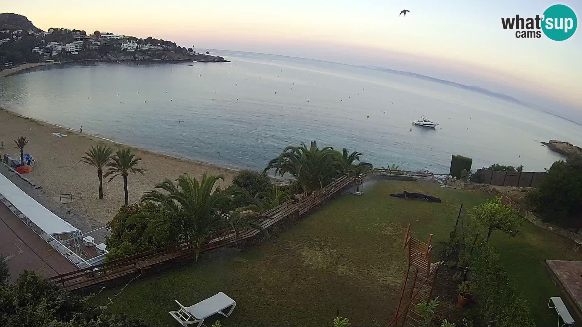 Platja de l’Almadrava beach Live Webcam Roses – Costa Brava – Spain