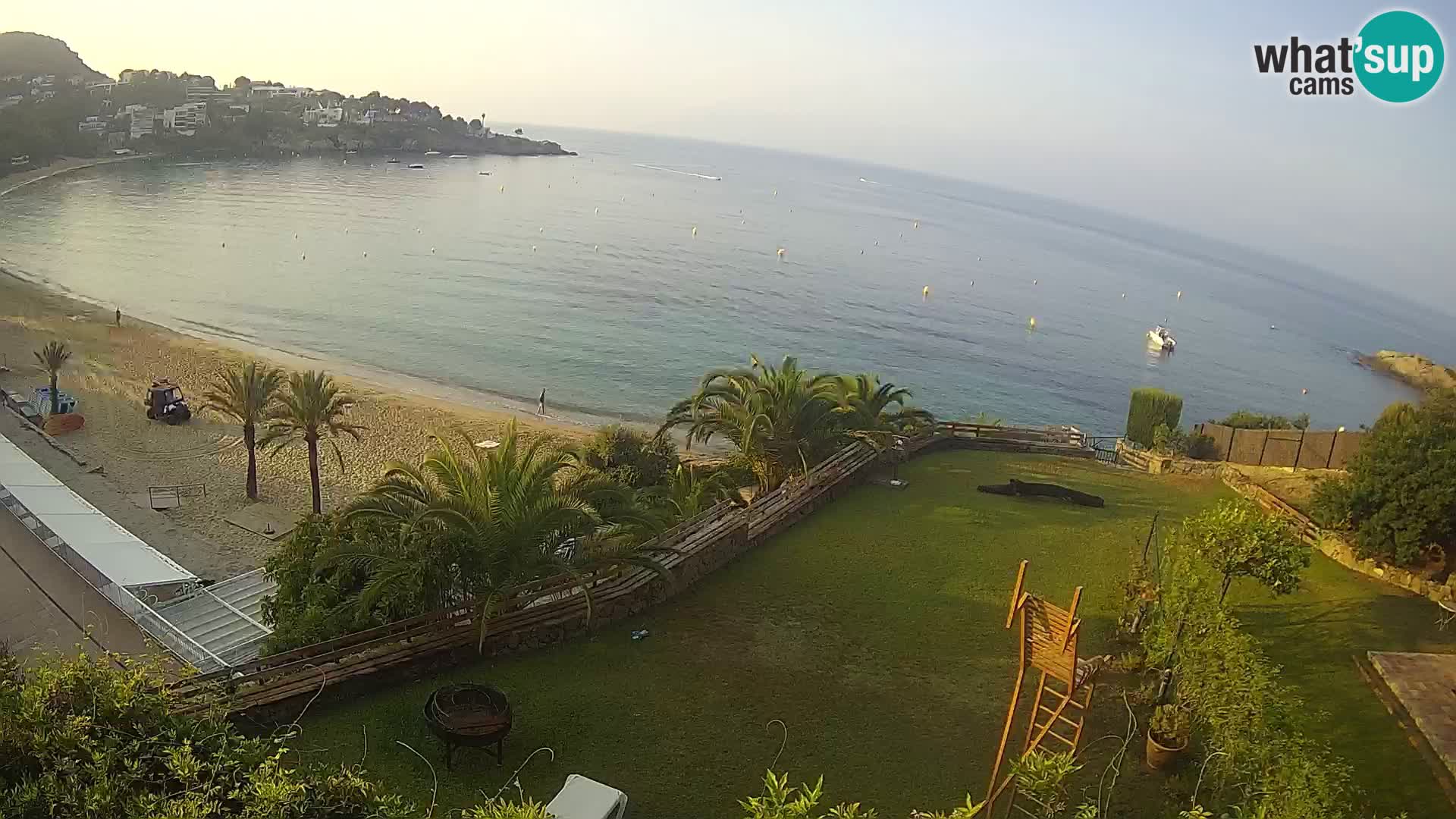 Platja de l’Almadrava beach Live Webcam Roses – Costa Brava – Spain