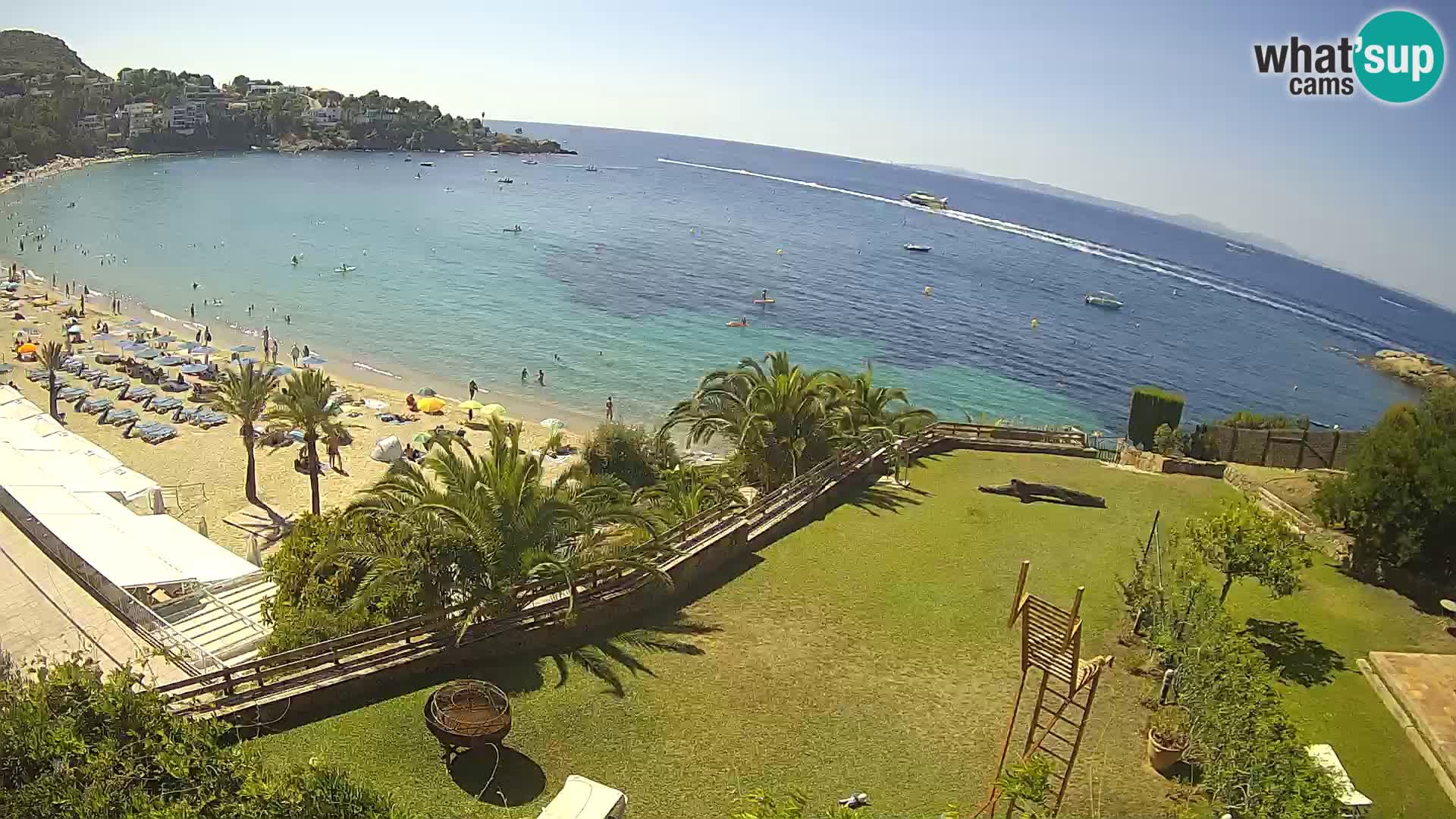 Plage de l’Almadrava Livecam Roses – Costa Brava – Espagne