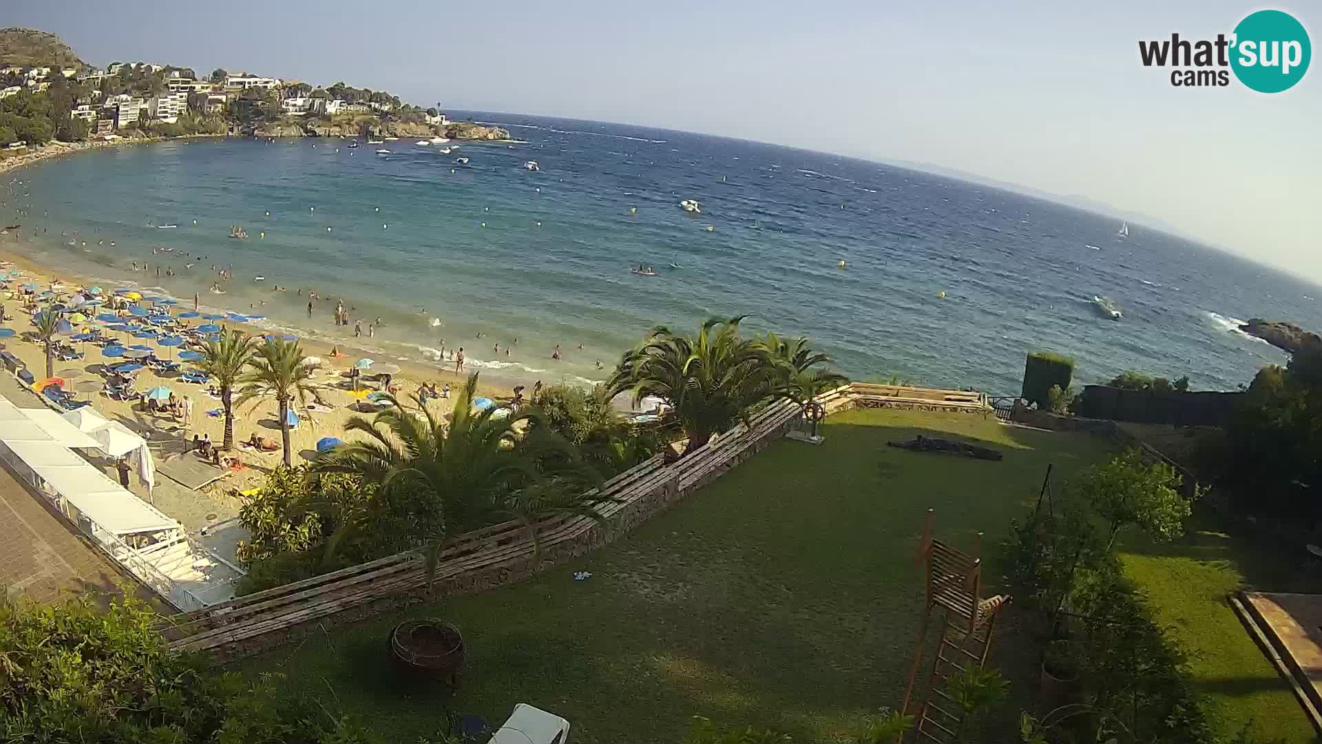 Plage de l’Almadrava Livecam Roses – Costa Brava – Espagne