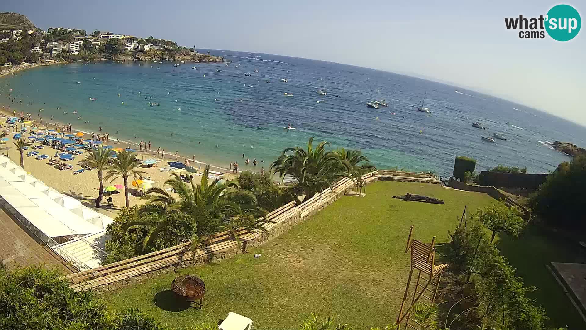 Plaža de l’Almadrava web kamera Roses – Costa Brava – Španjolska