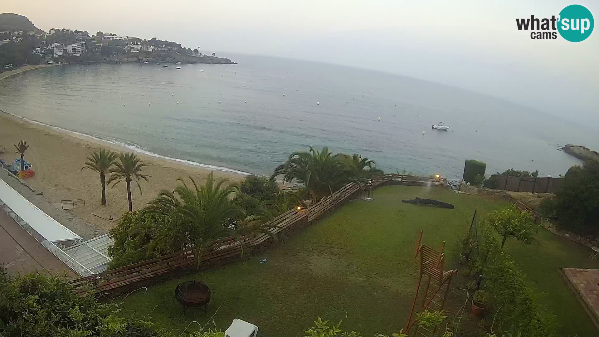 Plaža de l’Almadrava Spletna kamera Roses – Costa Brava – Španija