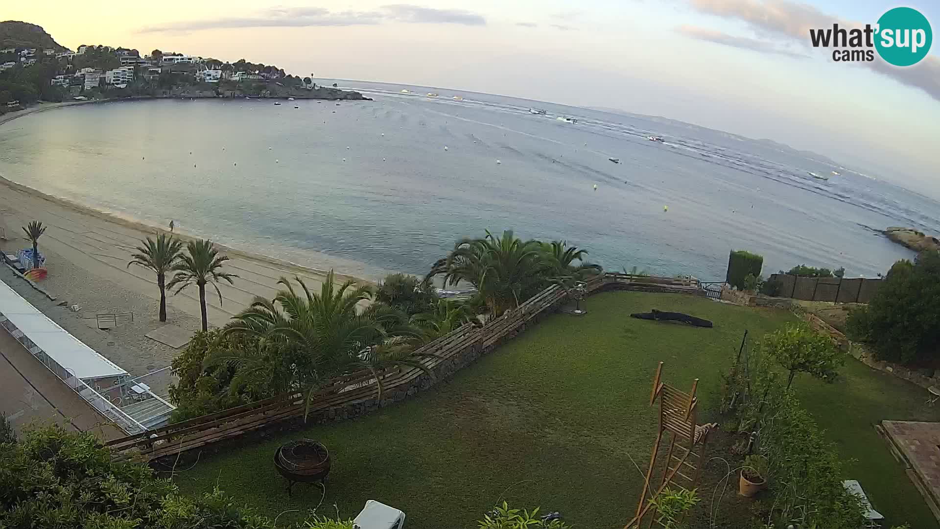 Plage de l’Almadrava Livecam Roses – Costa Brava – Espagne