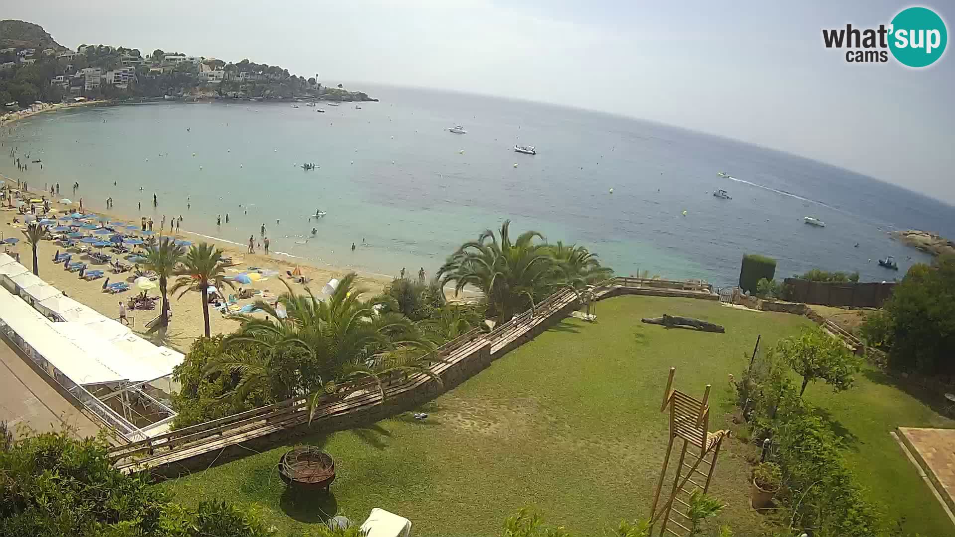 Playa de l’Almadrava camera en vivo Roses – Costa Brava – Espana