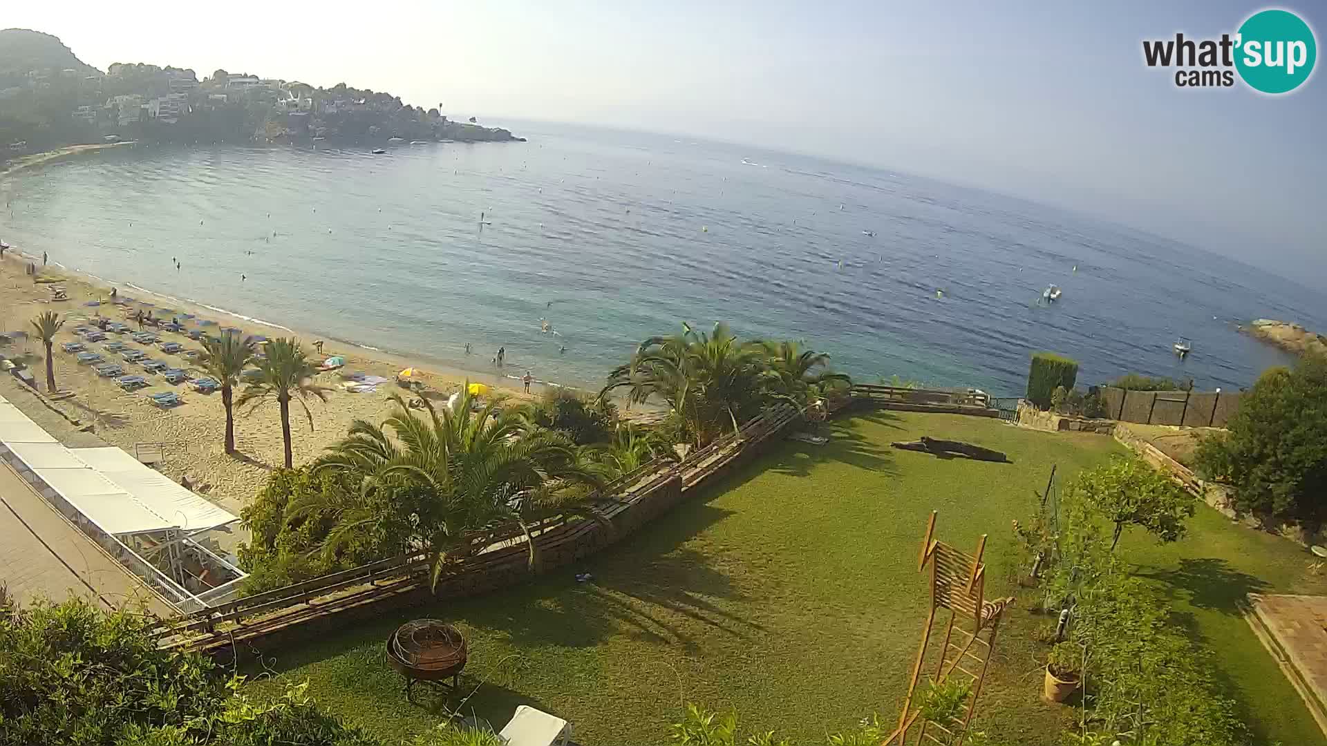 Platja de l’Almadrava Strand Webcam Roses – Costa Brava – Spanien