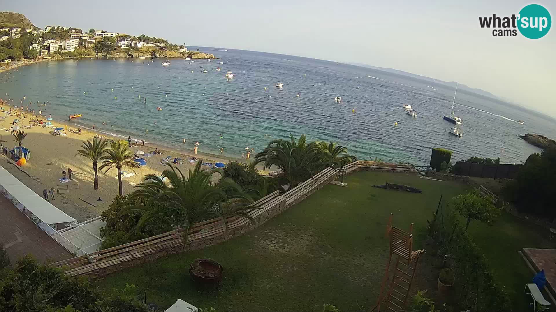 Platja de l’Almadrava beach Live Webcam Roses – Costa Brava – Spain