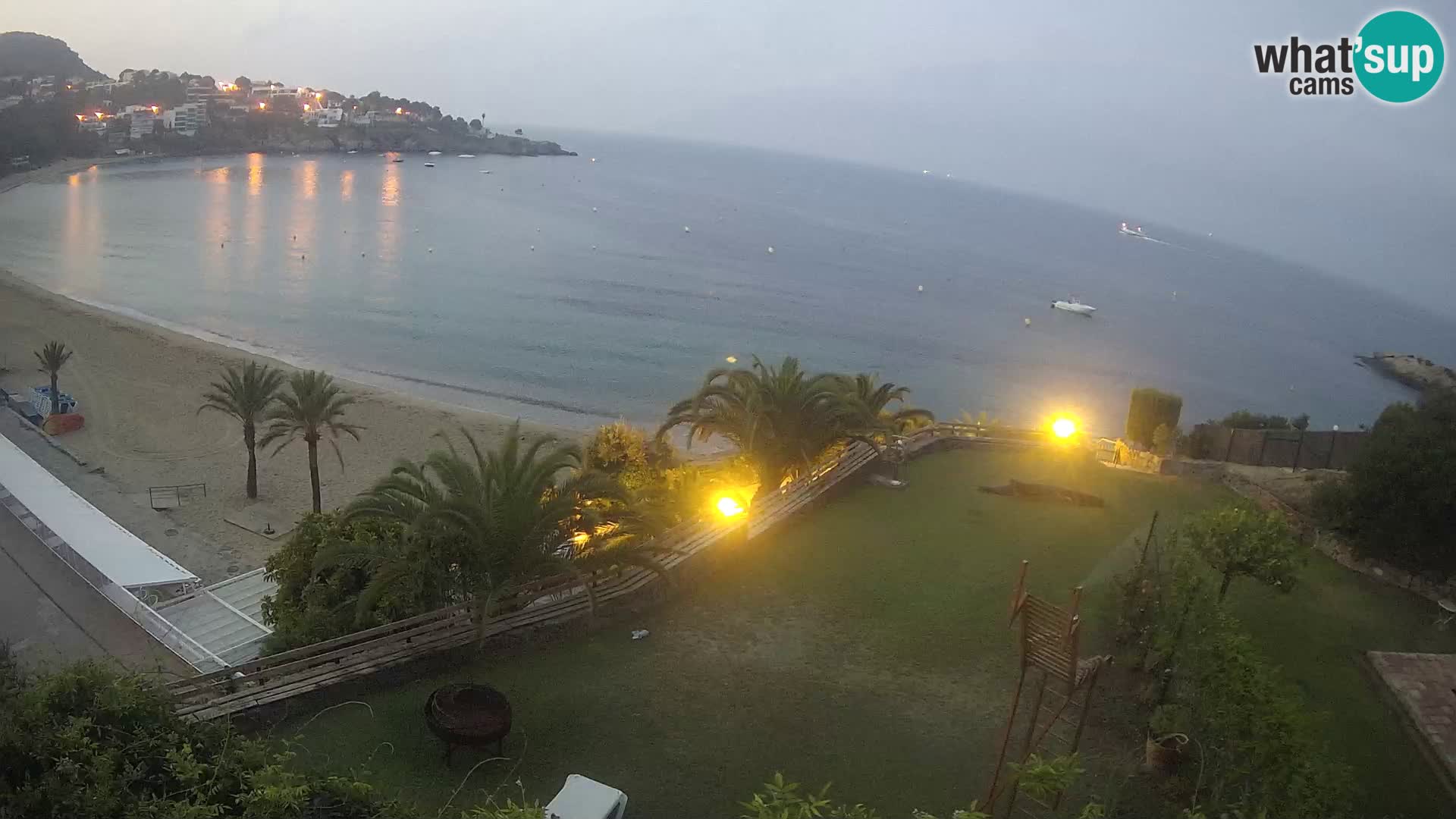 Platja de l’Almadrava beach Live Webcam Roses – Costa Brava – Spain