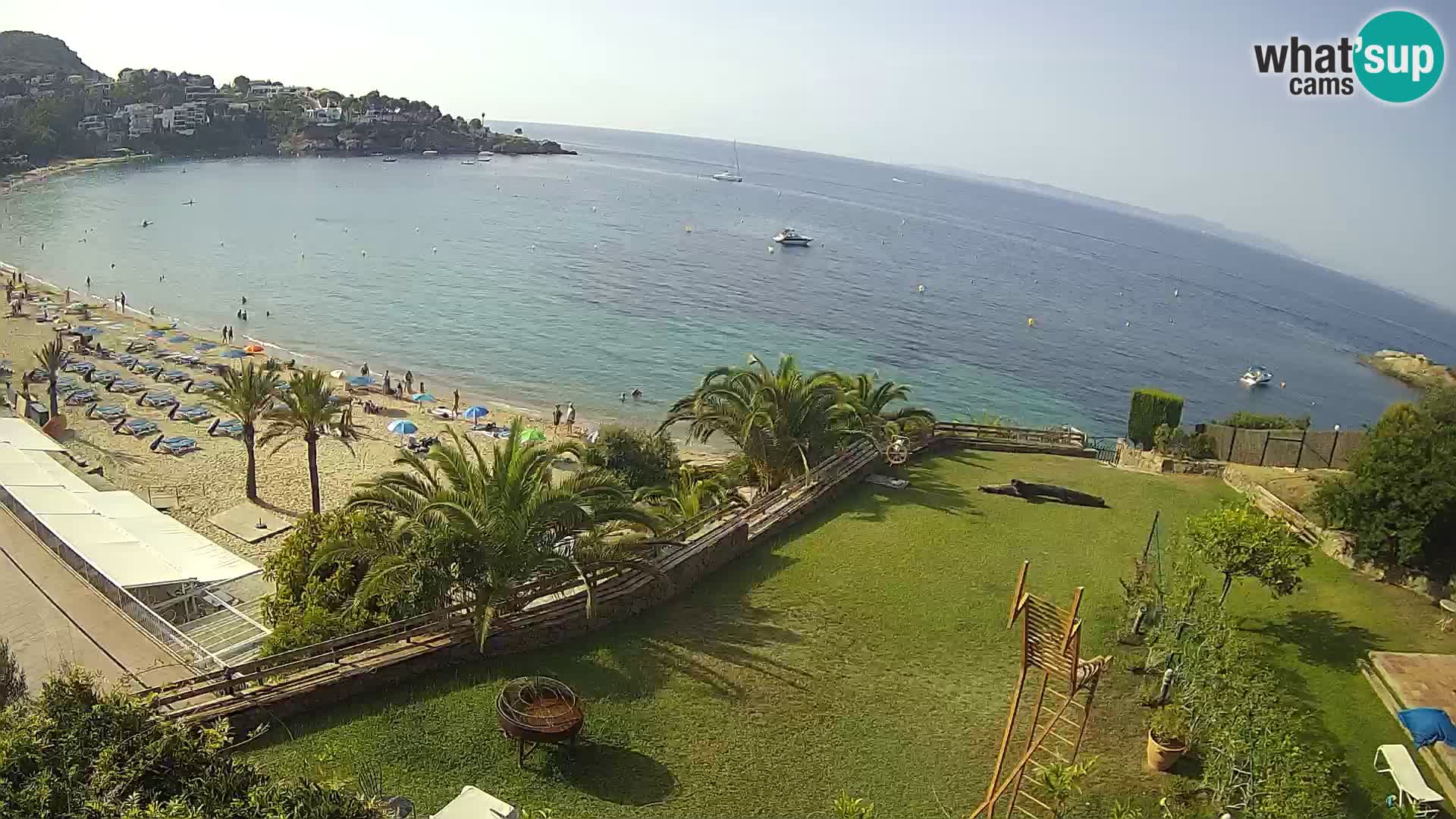 Platja de l’Almadrava beach Live Webcam Roses – Costa Brava – Spain