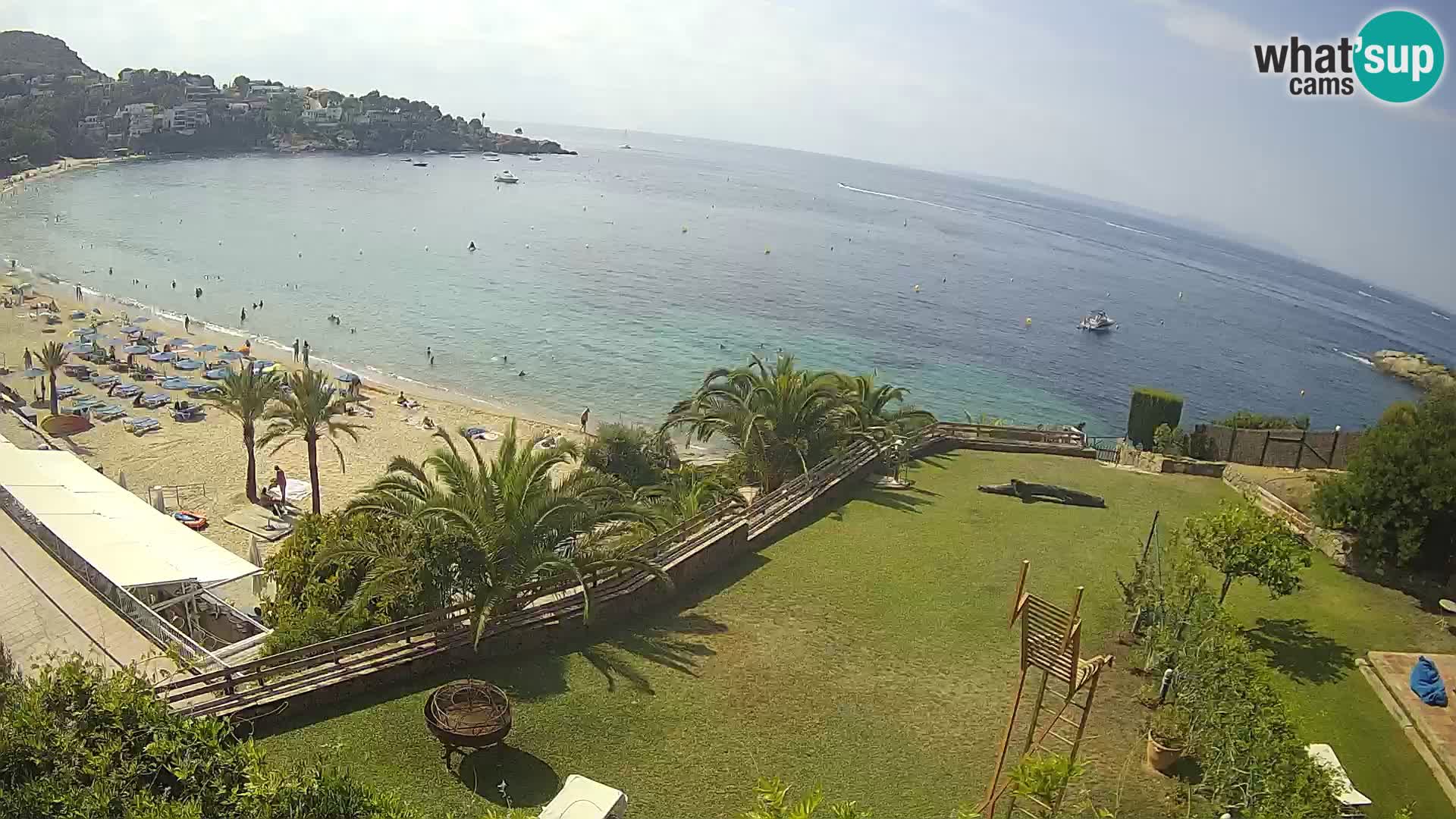 Plage de l’Almadrava Livecam Roses – Costa Brava – Espagne