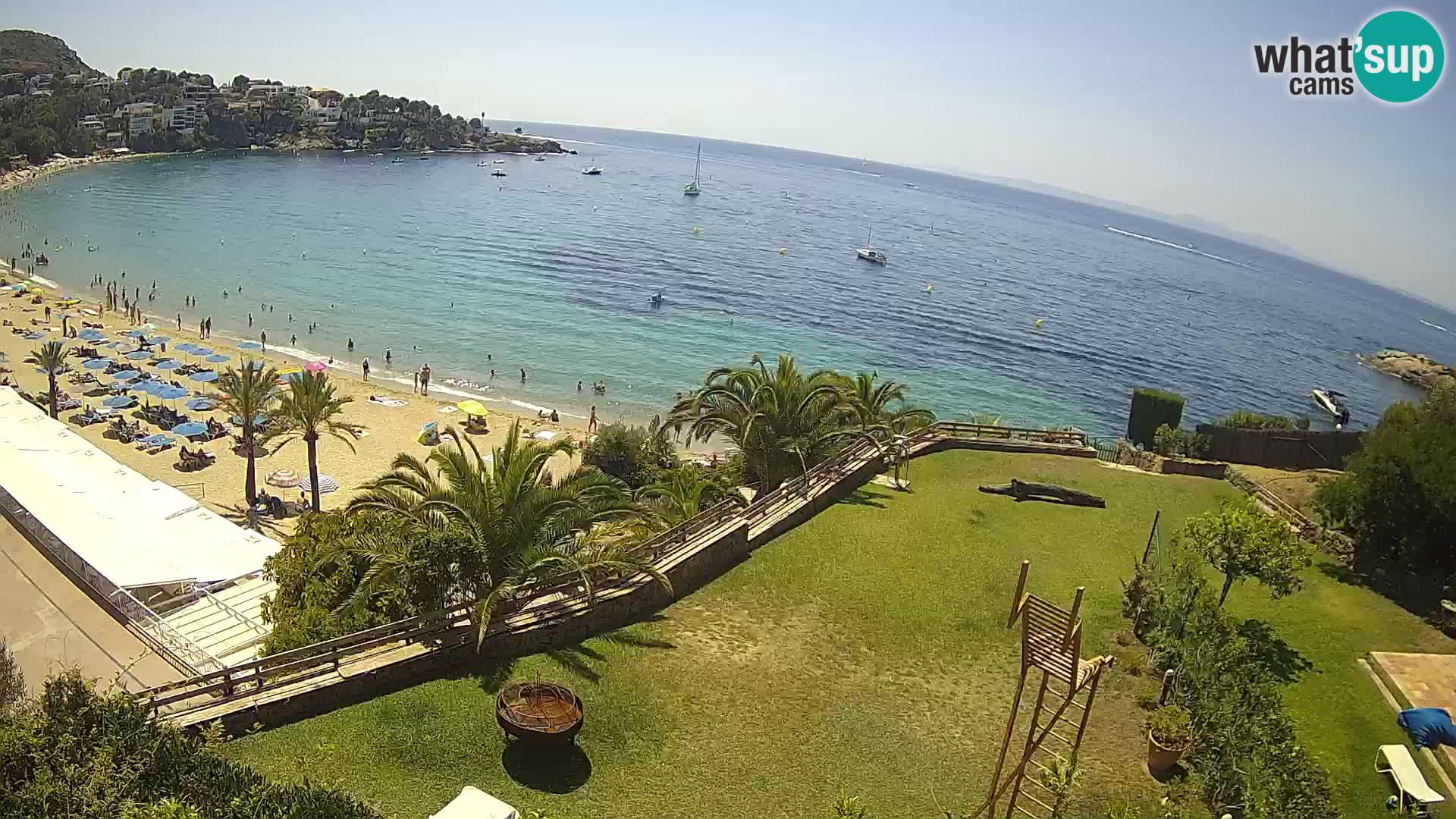 Plage de l’Almadrava Livecam Roses – Costa Brava – Espagne