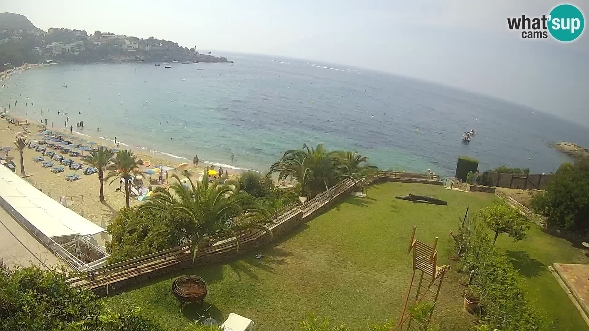 Platja de l’Almadrava beach Live Webcam Roses – Costa Brava – Spain