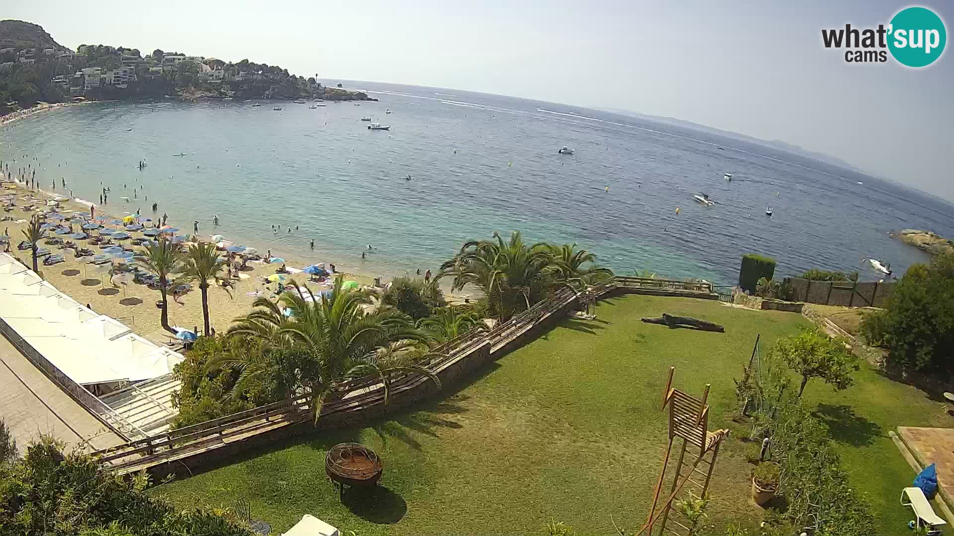 Platja de l’Almadrava Strand Webcam Roses – Costa Brava – Spanien