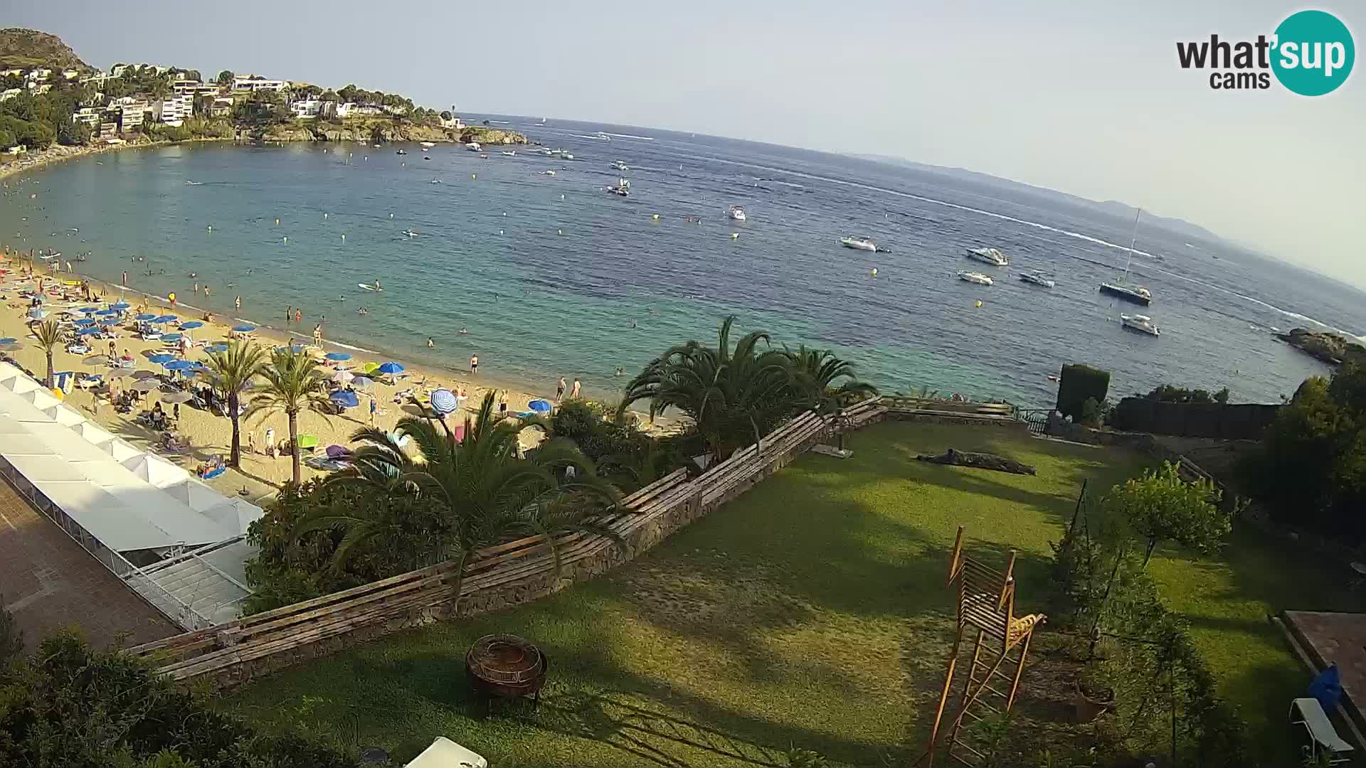 Platja de l’Almadrava Strand Webcam Roses – Costa Brava – Spanien