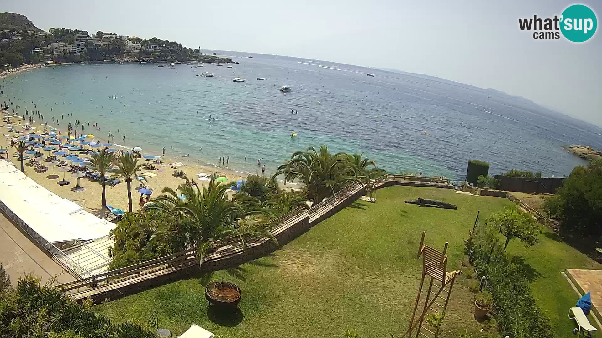 Playa de l’Almadrava camera en vivo Roses – Costa Brava – Espana