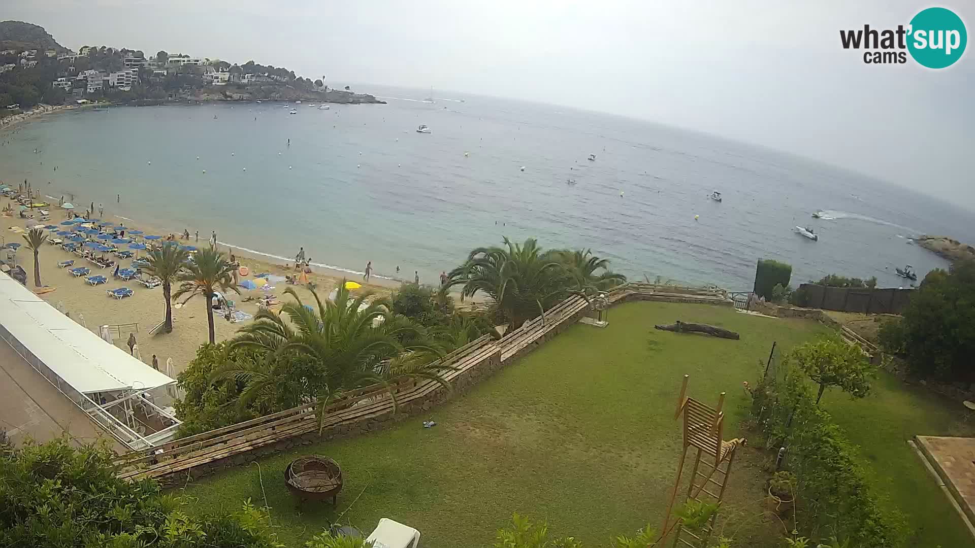 Platja de l’Almadrava beach Live Webcam Roses – Costa Brava – Spain