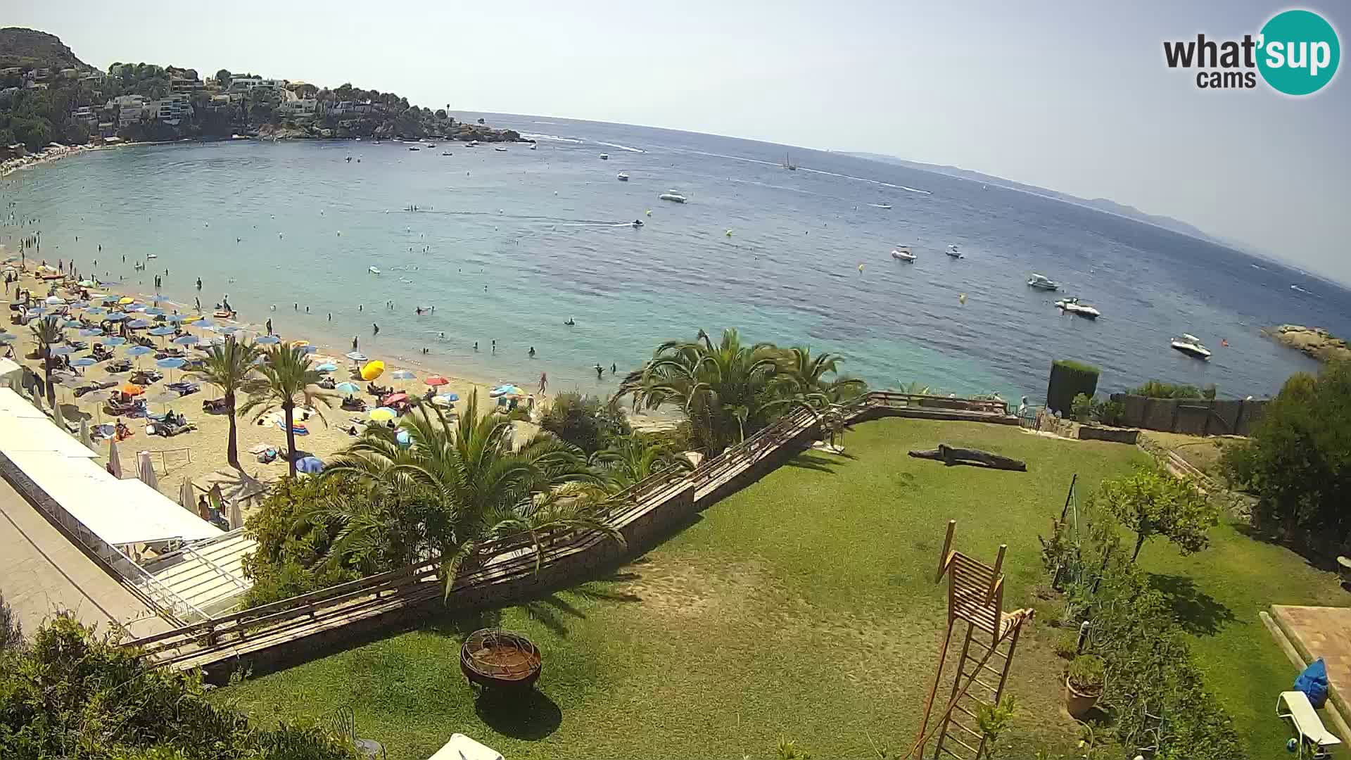 Plage de l’Almadrava Livecam Roses – Costa Brava – Espagne