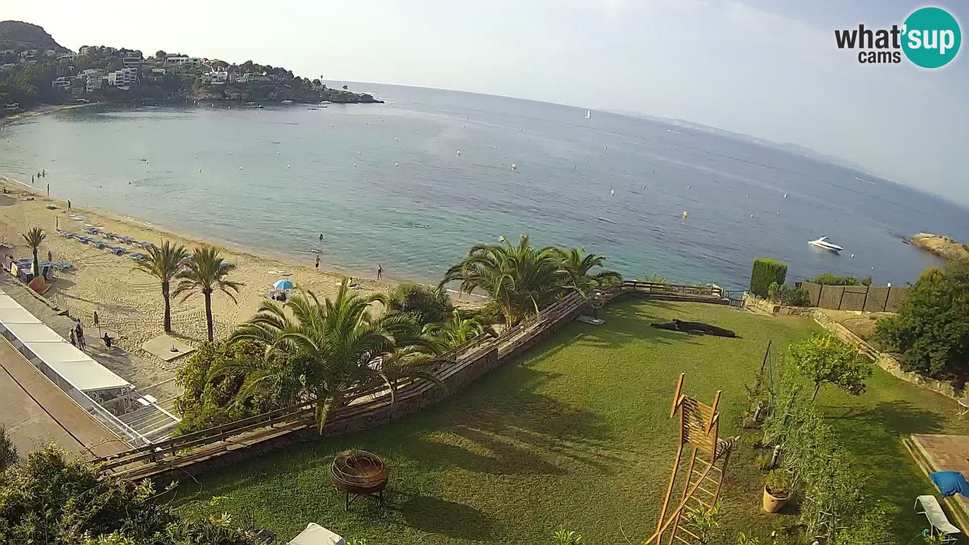 Playa de l’Almadrava camera en vivo Roses – Costa Brava – Espana