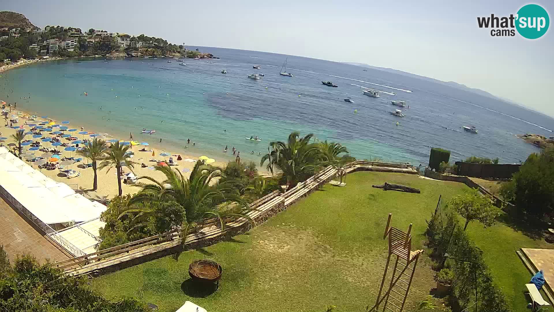 Plaža de l’Almadrava web kamera Roses – Costa Brava – Španjolska
