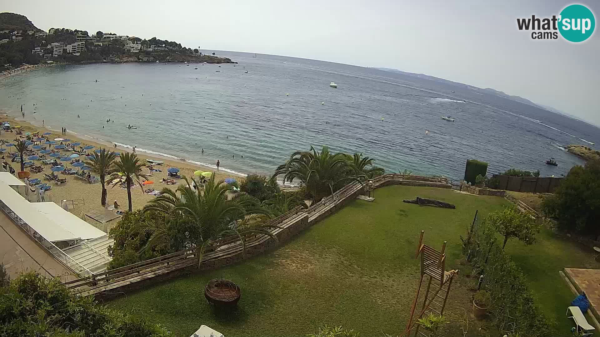 Playa de l’Almadrava camera en vivo Roses – Costa Brava – Espana