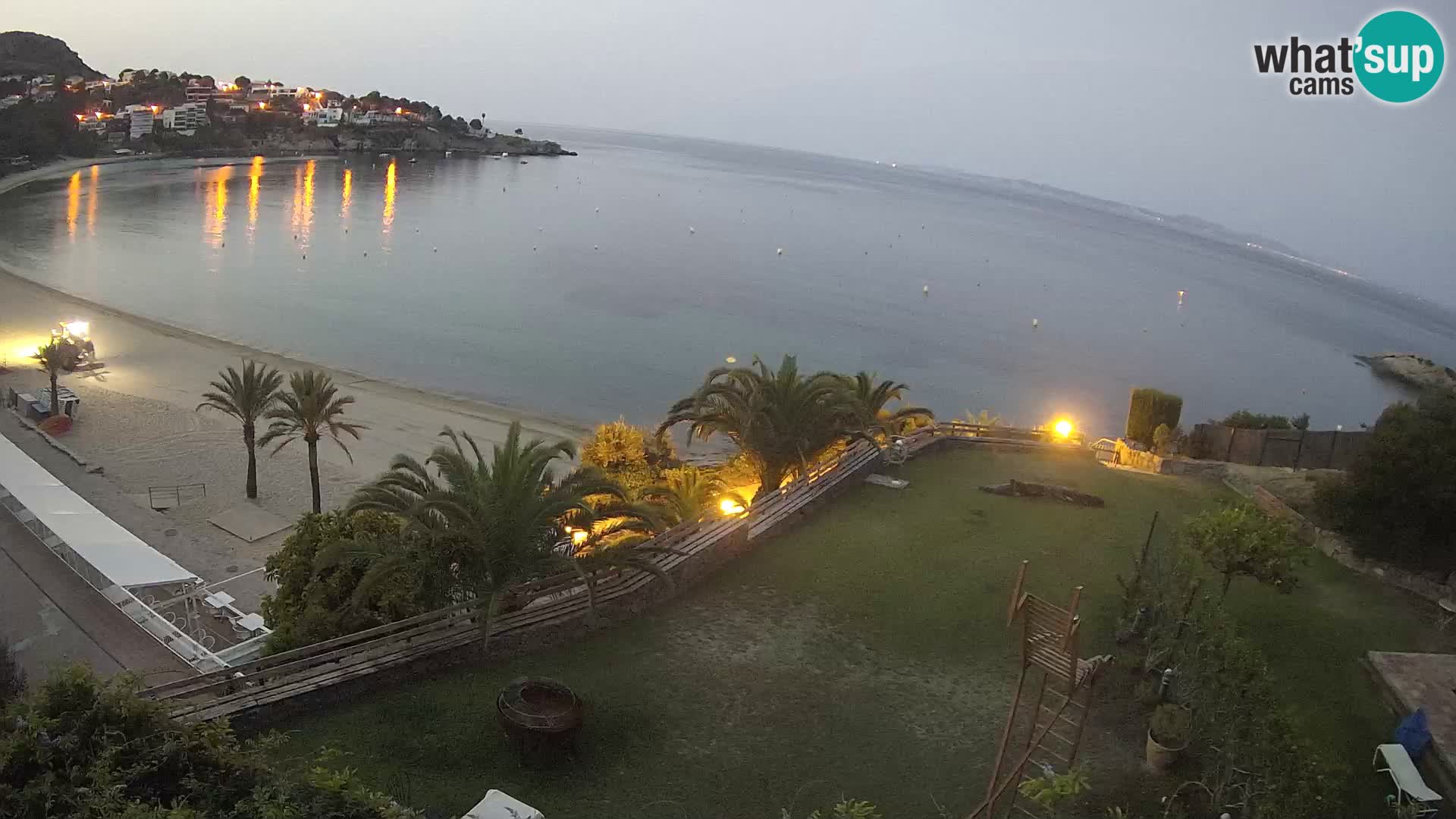 Plage de l’Almadrava Livecam Roses – Costa Brava – Espagne