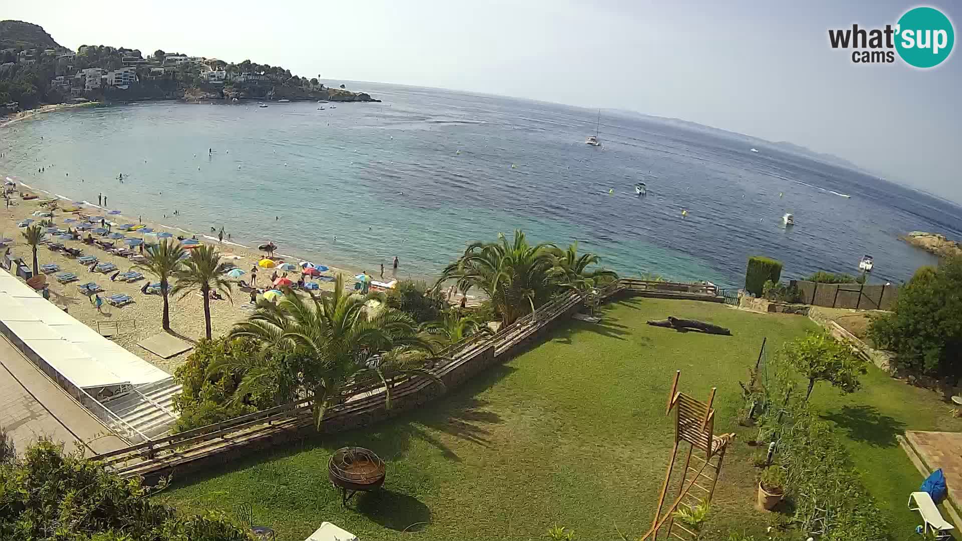 Plage de l’Almadrava Livecam Roses – Costa Brava – Espagne