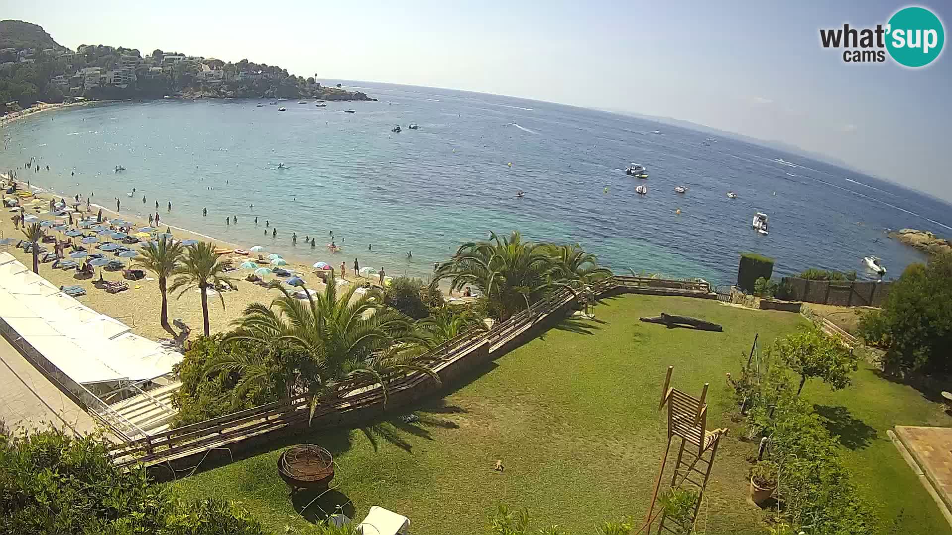 Plage de l’Almadrava Livecam Roses – Costa Brava – Espagne