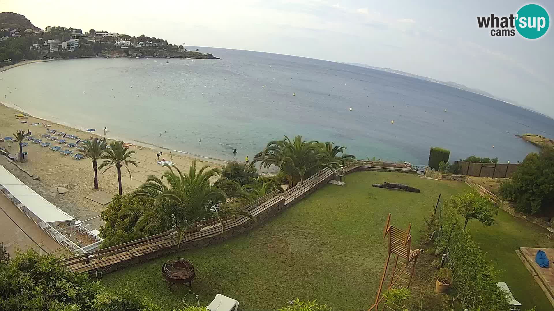 Plage de l’Almadrava Livecam Roses – Costa Brava – Espagne